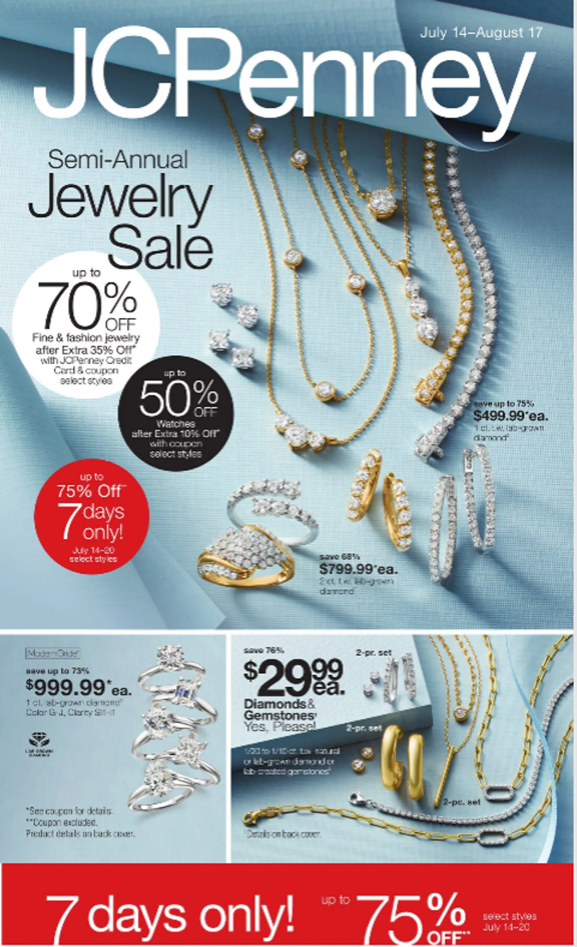 Weekly ad JCPenney Sales from July 14 to August 17 2025 - Page 1
