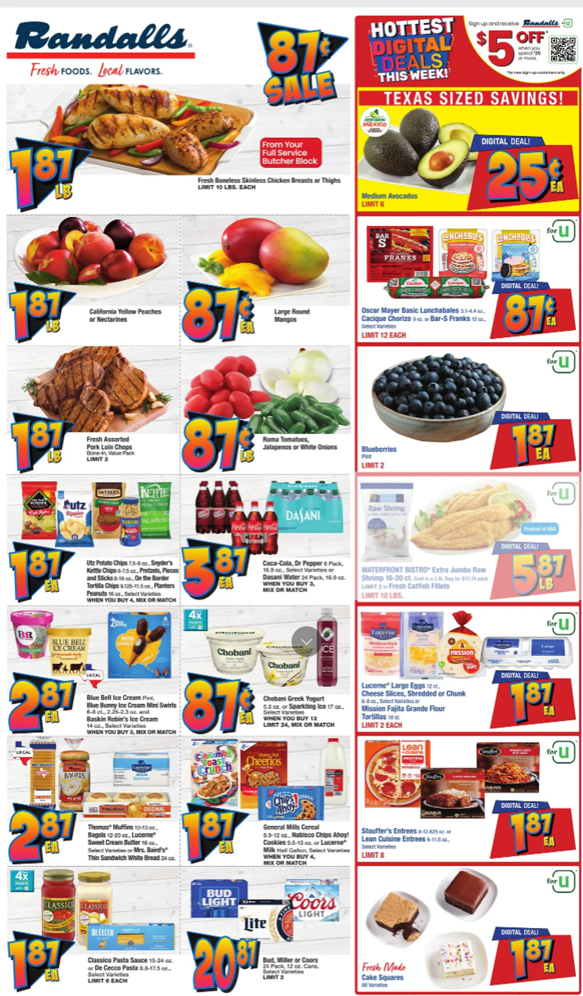 Weekly ad Randalls Sales from July 16 to July 22 2025 - Page 1