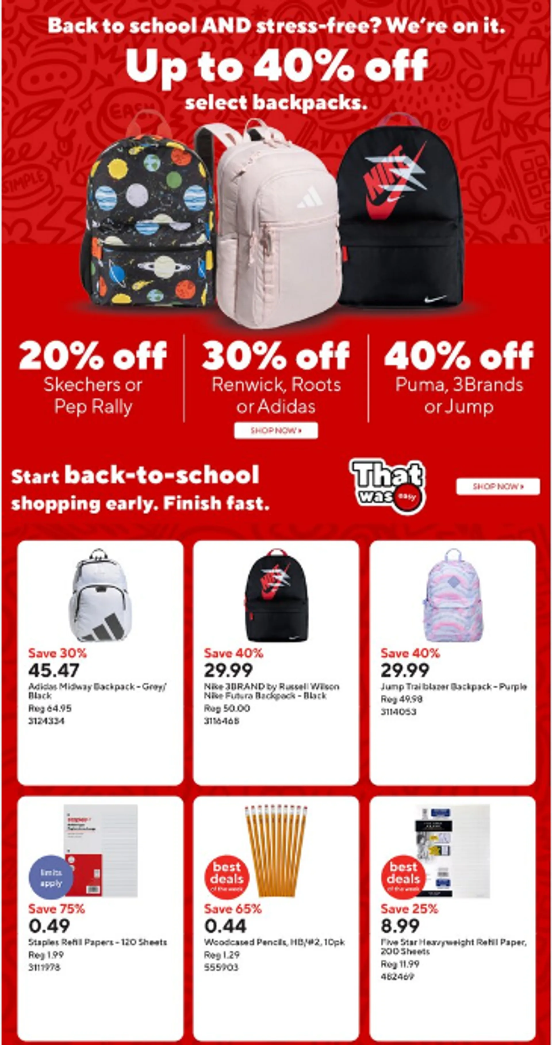Staples flyers from July 18 to July 24 2025 - flyer page 