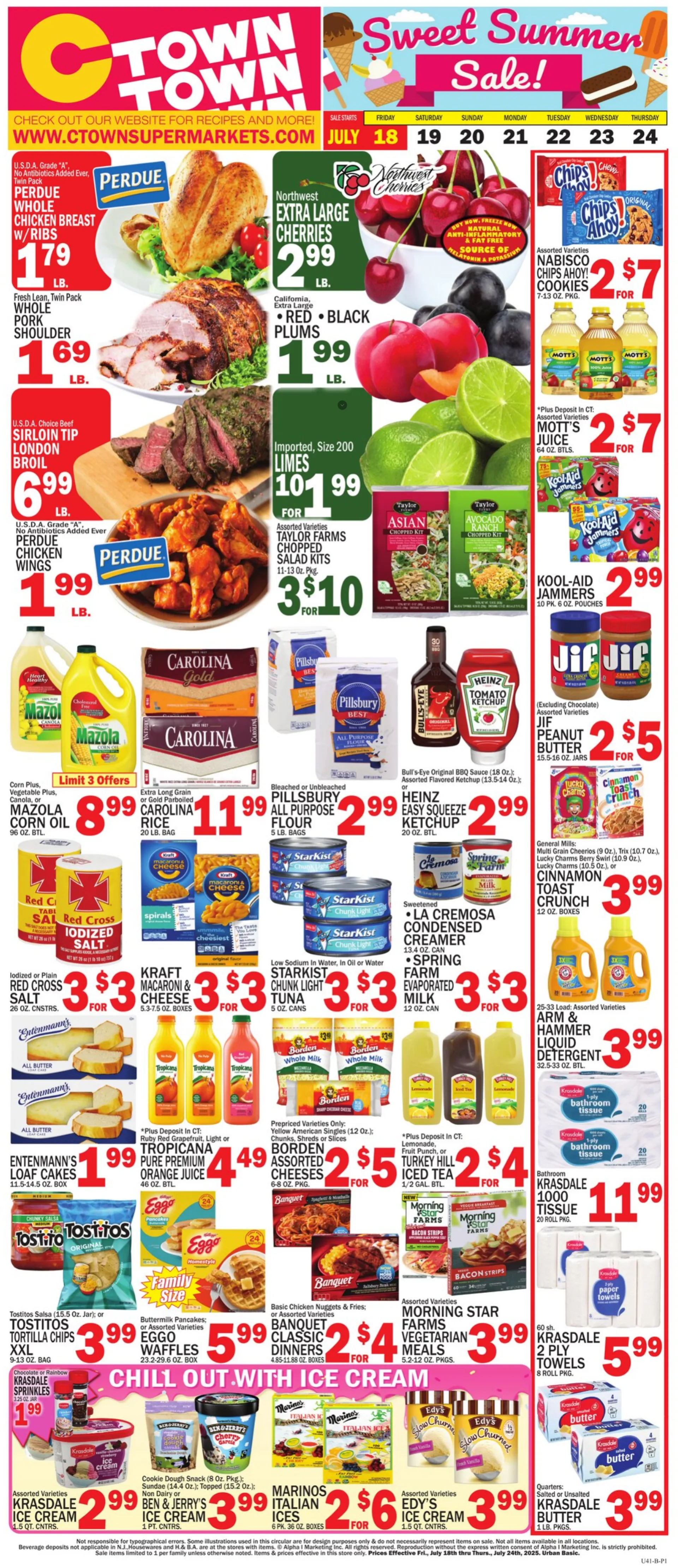 Weekly ad C-Town Sales from July 18 to July 24 2025 - Page 1