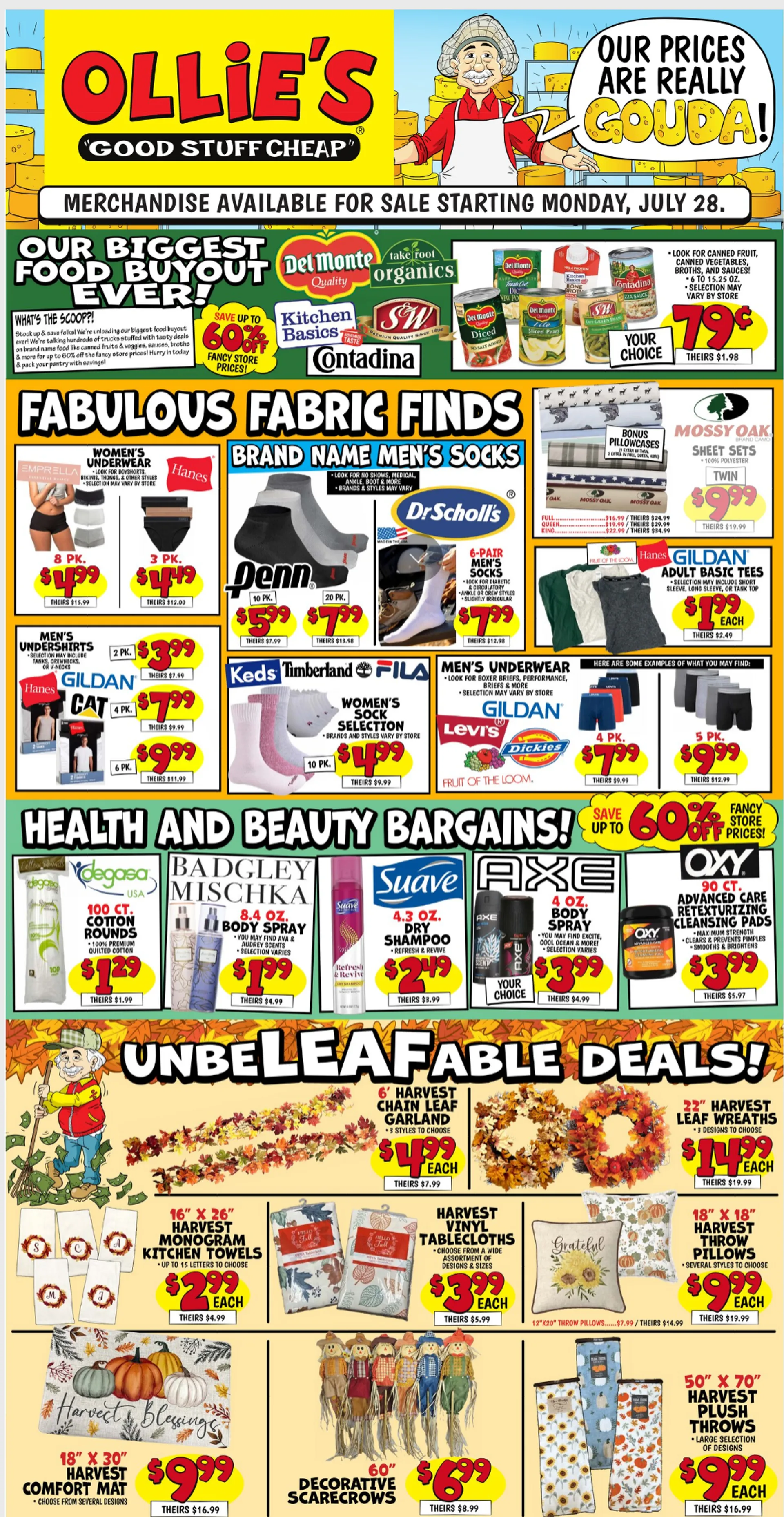 Weekly ad Ollie´s Sales from July 28 to August 2 2025 - Page 1