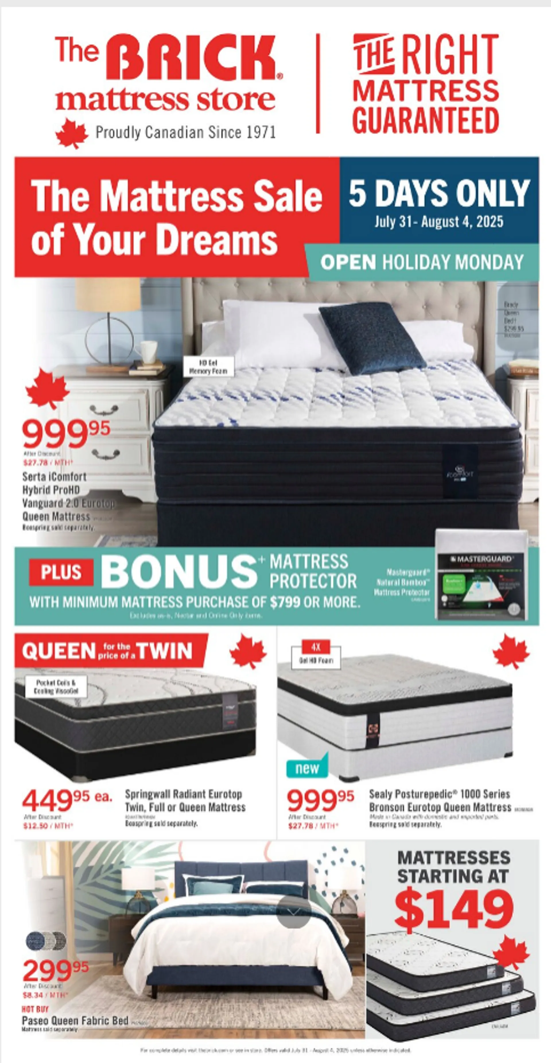 The Brick flyers from July 31 to August 4 2025 - flyer page 1