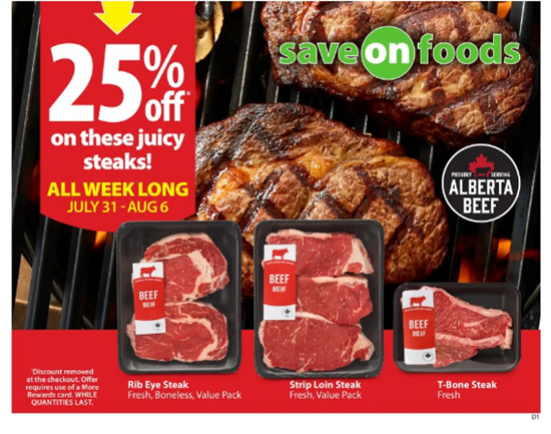 Save on foods Sales from July 31 to August 6 2025 - flyer page 1