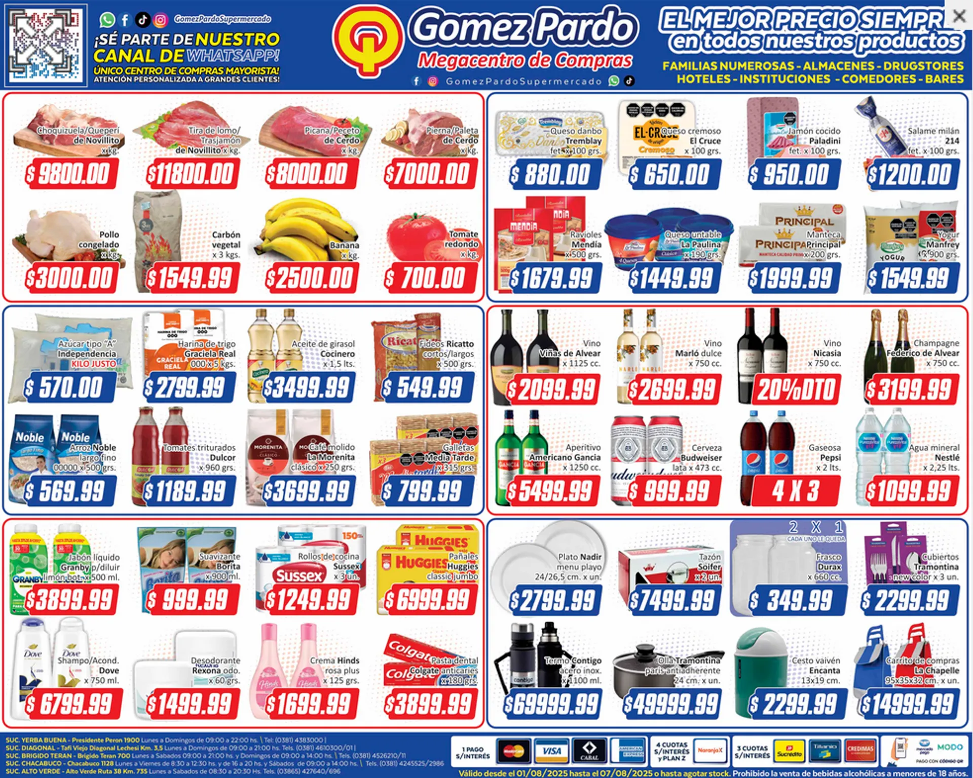 Ofertas de  Ofertas Gomez Pardo 1 de agosto al 8 de agosto 2025 - Página  del catálogo