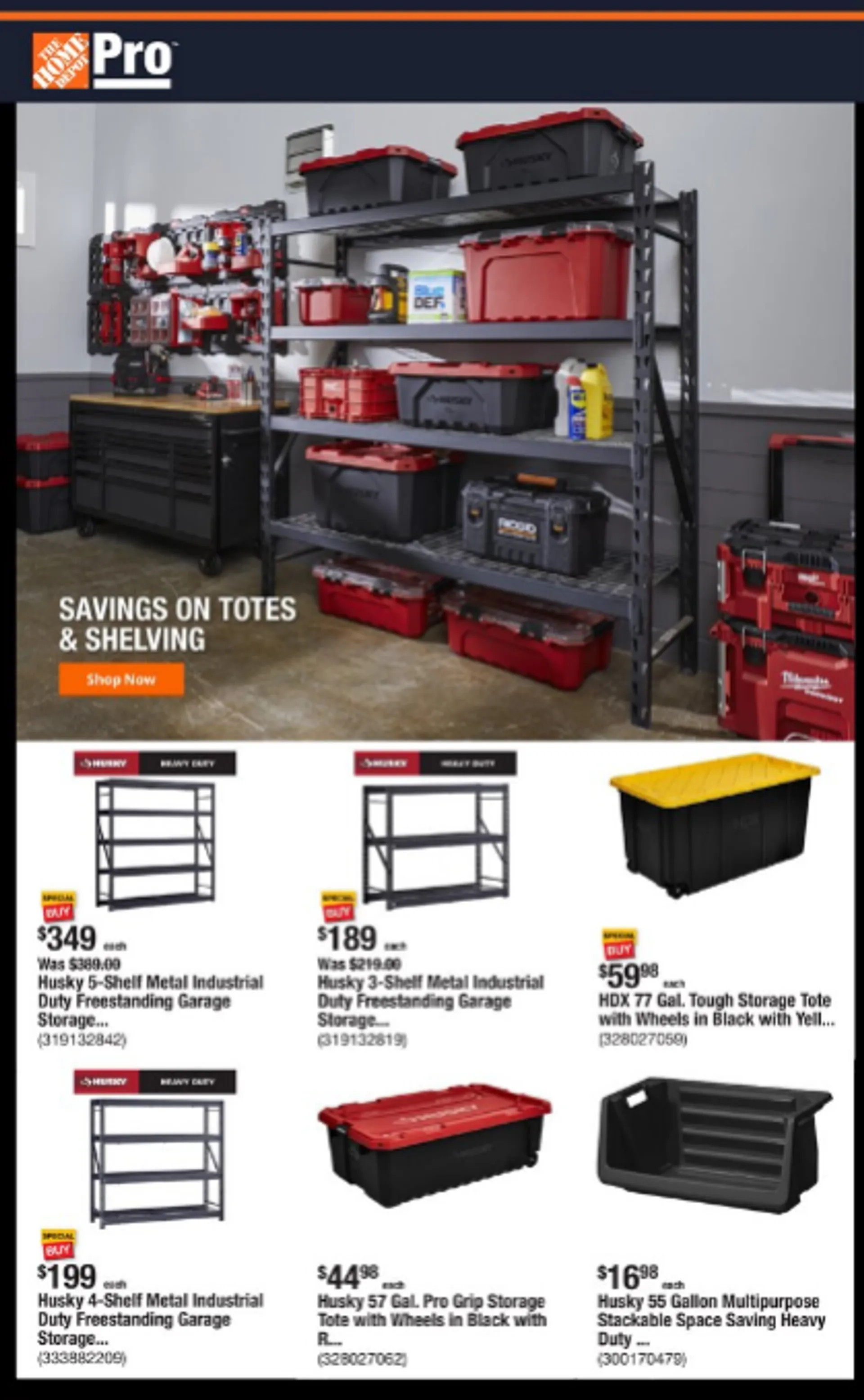 Weekly ad The Home Depot Weekly Ad from July 31 to August 7 2025 - Page 1
