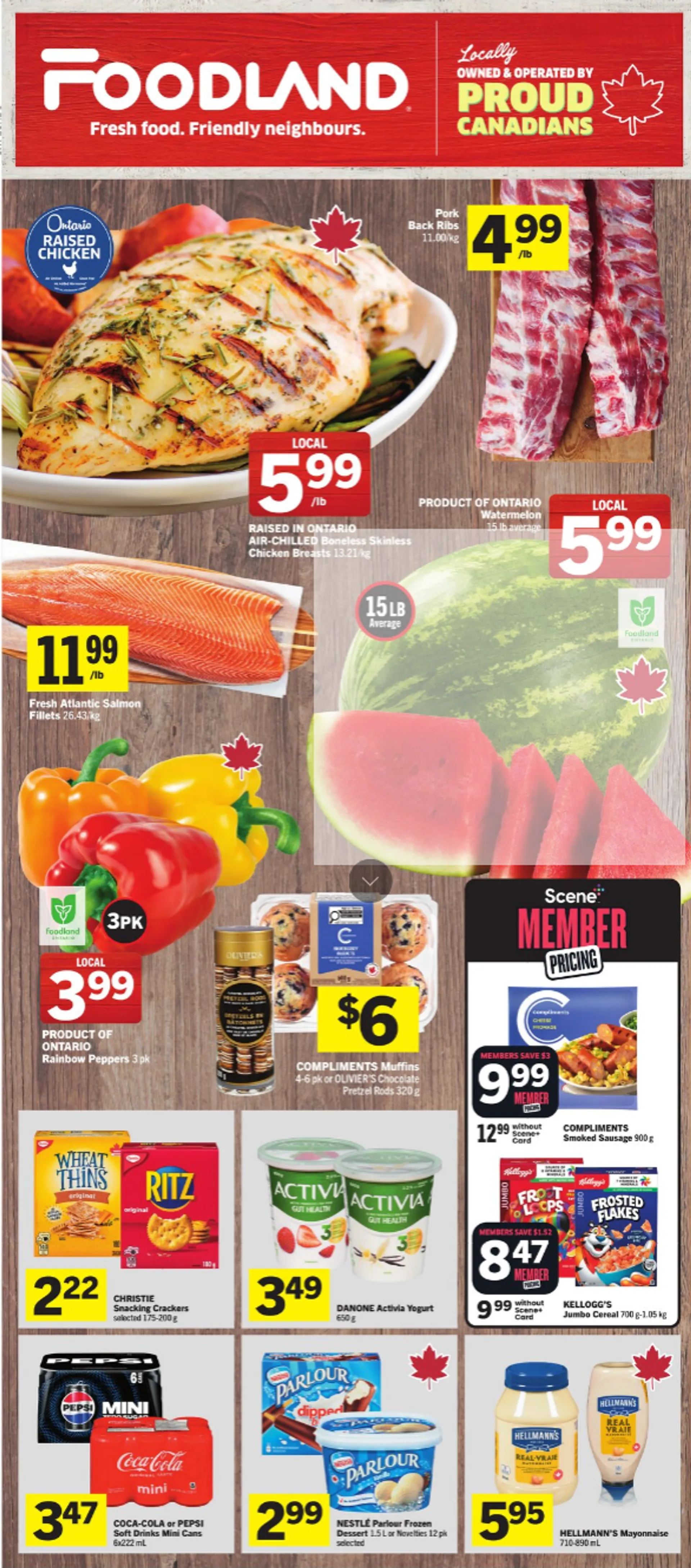 Foodland Sales from August 7 to August 13 2025 - flyer page 1