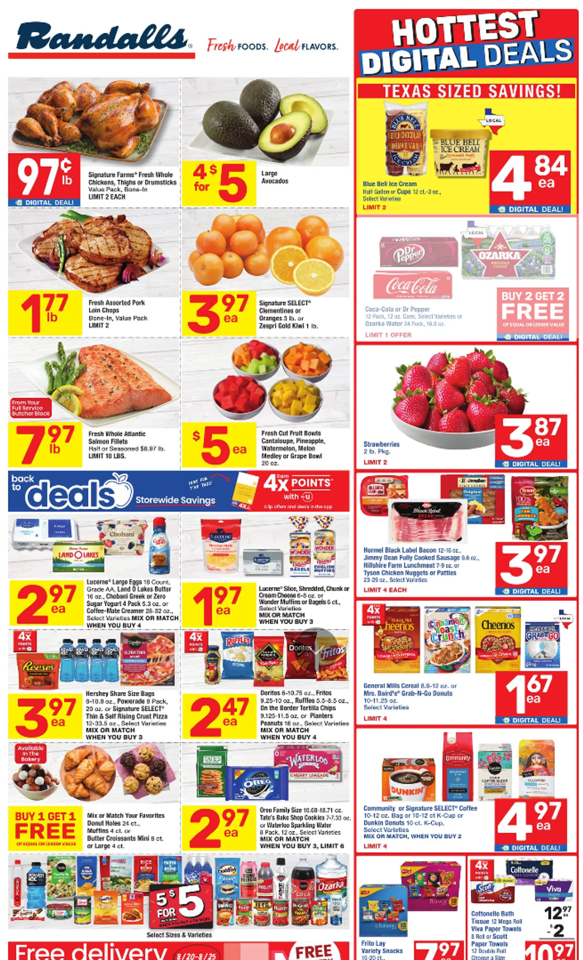 Weekly ad Randalls Sales from August 20 to August 26 2025 - Page 1