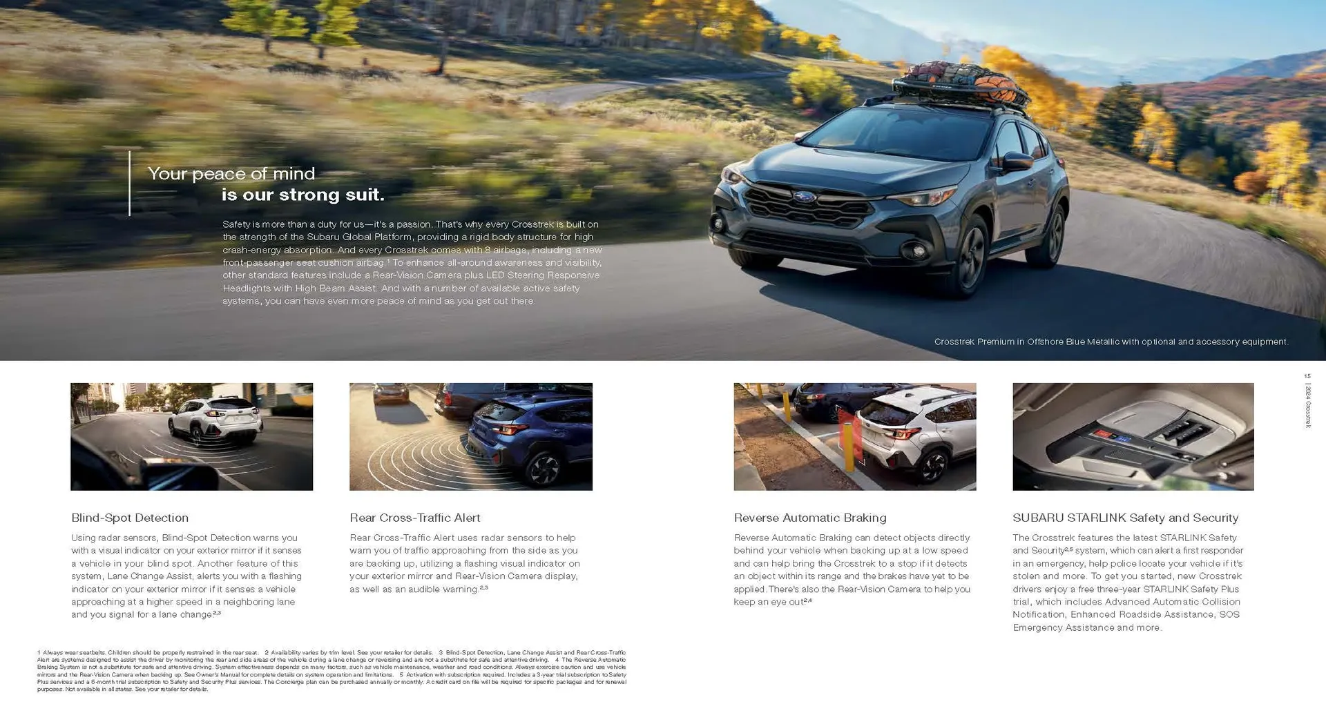 Weekly ad Subaru Crosstrek 2024 from November 22 to January 6 2025 - Page 8