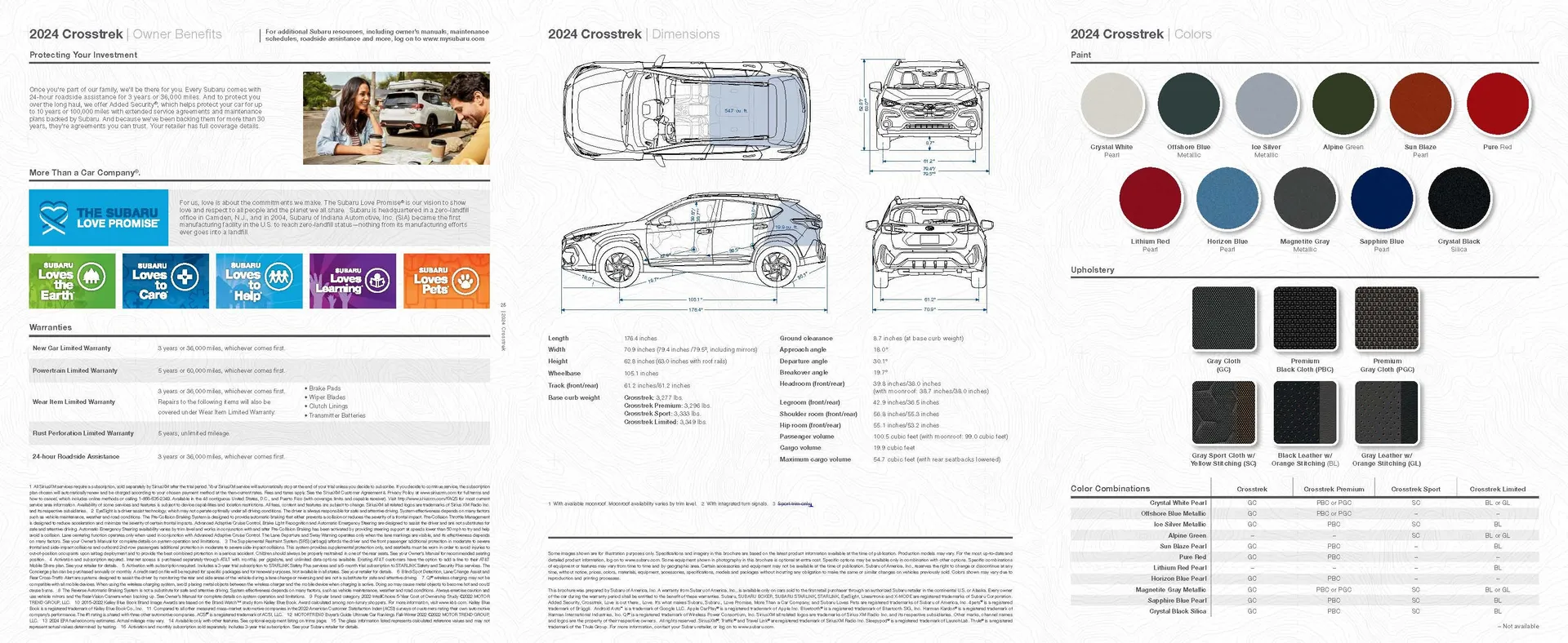 Weekly ad Subaru Crosstrek 2024 from November 22 to January 6 2025 - Page 15