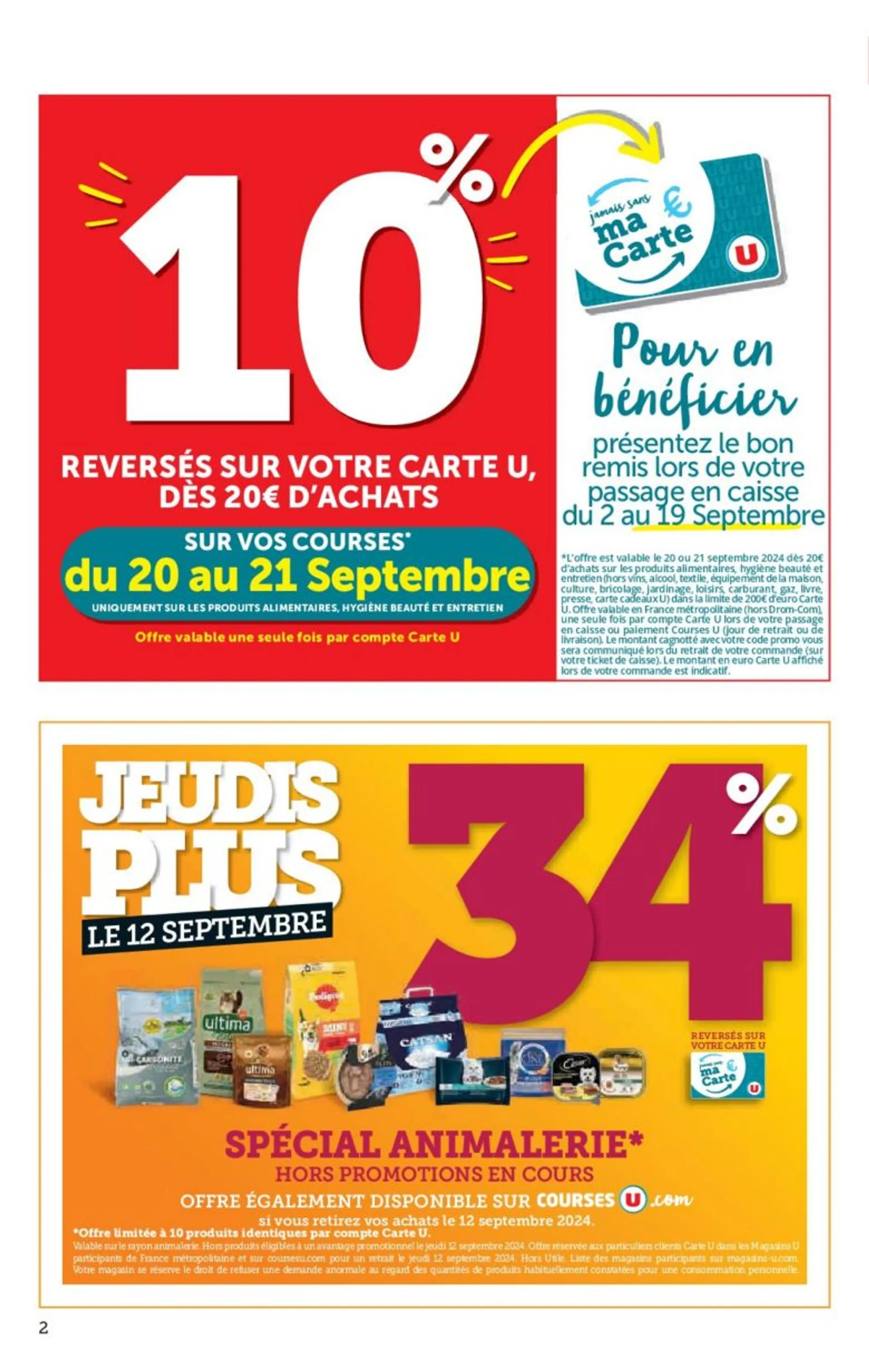 Les prix bas de la semaine du 6 septembre au 22 septembre 2024 - Catalogue page 2