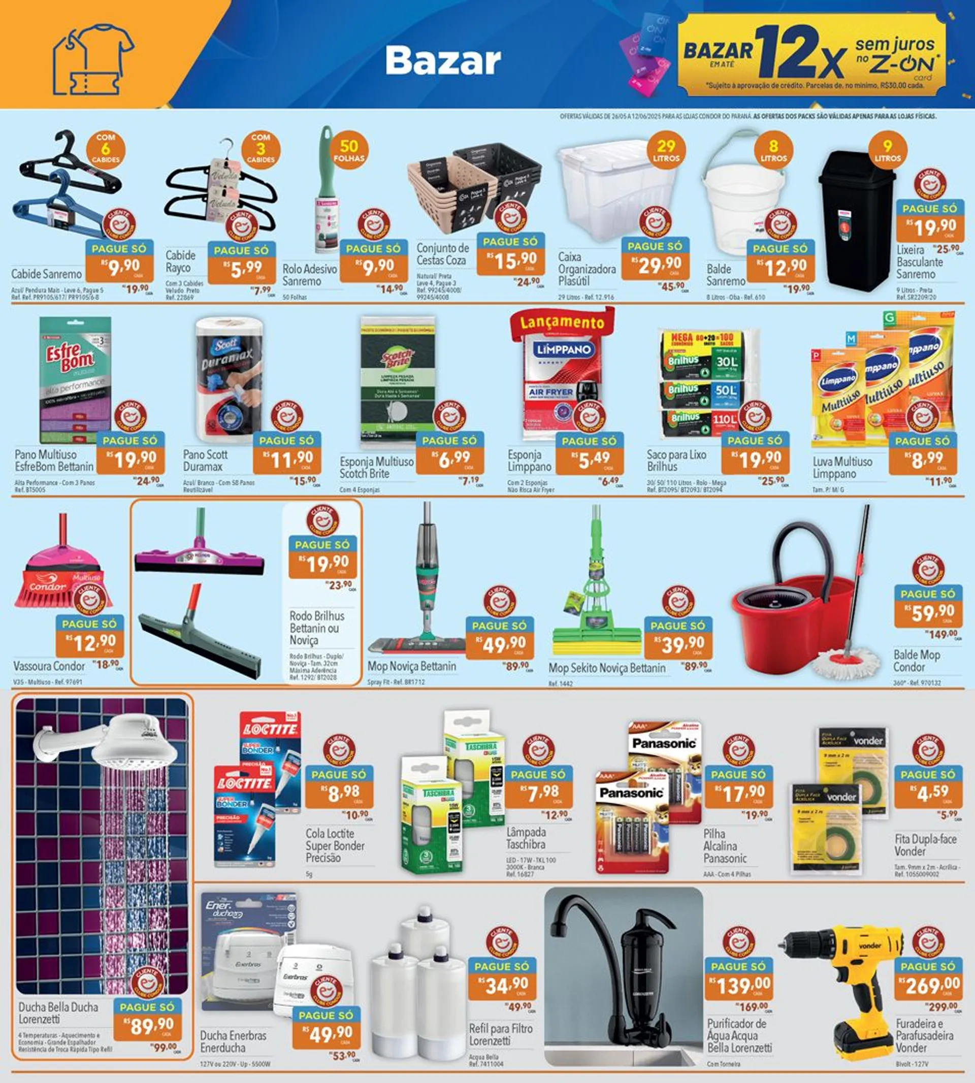 Encarte de Catálogo Supermercados Condor 26 de maio até 12 de junho 2025 - Pagina 2