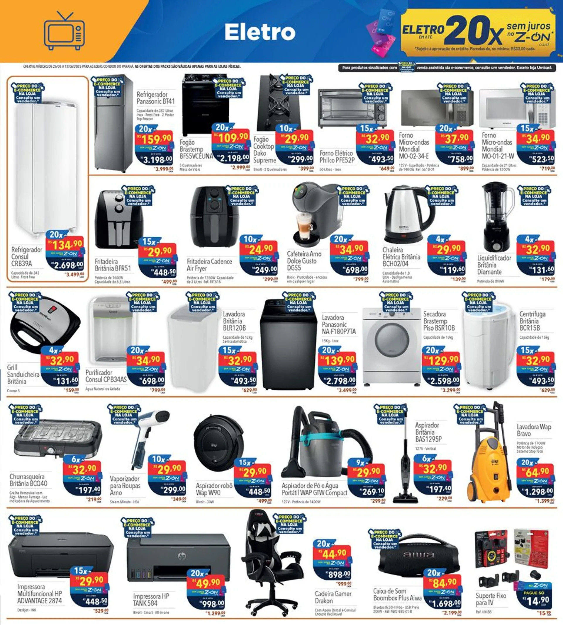 Encarte de Catálogo Supermercados Condor 26 de maio até 12 de junho 2025 - Pagina 3