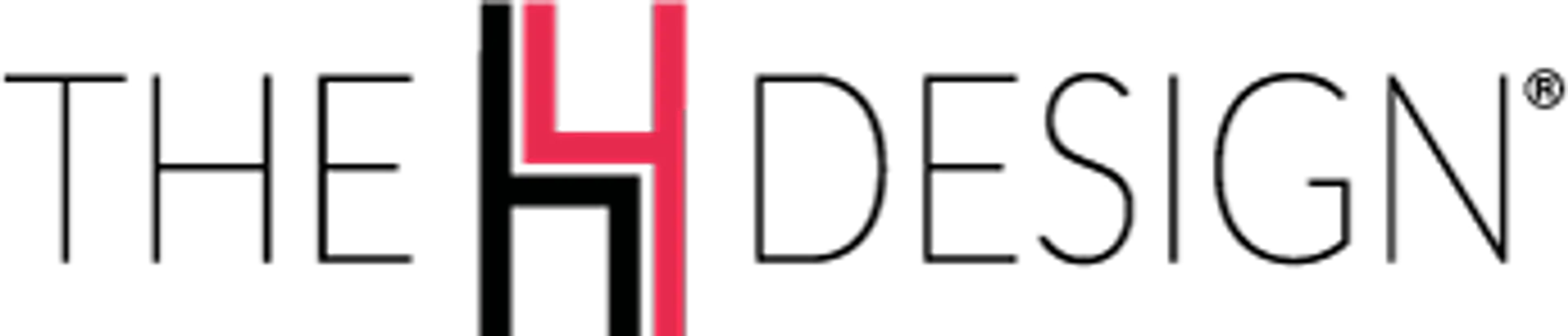 THE H DESIGN logo de catálogo