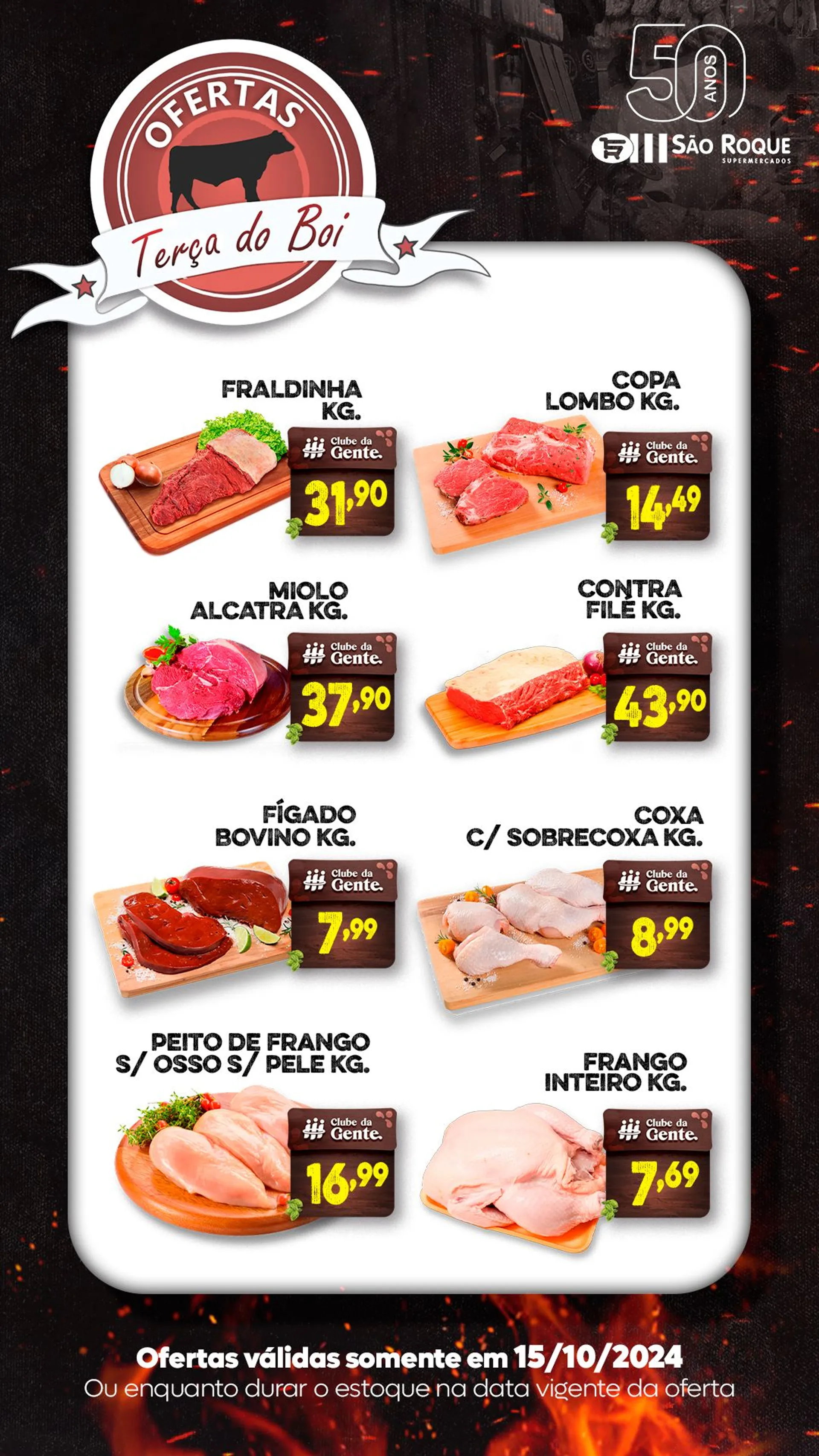 Encarte de Catálogo: Supermercado São Roque 14 de outubro até 15 de outubro 2024 - Pagina 