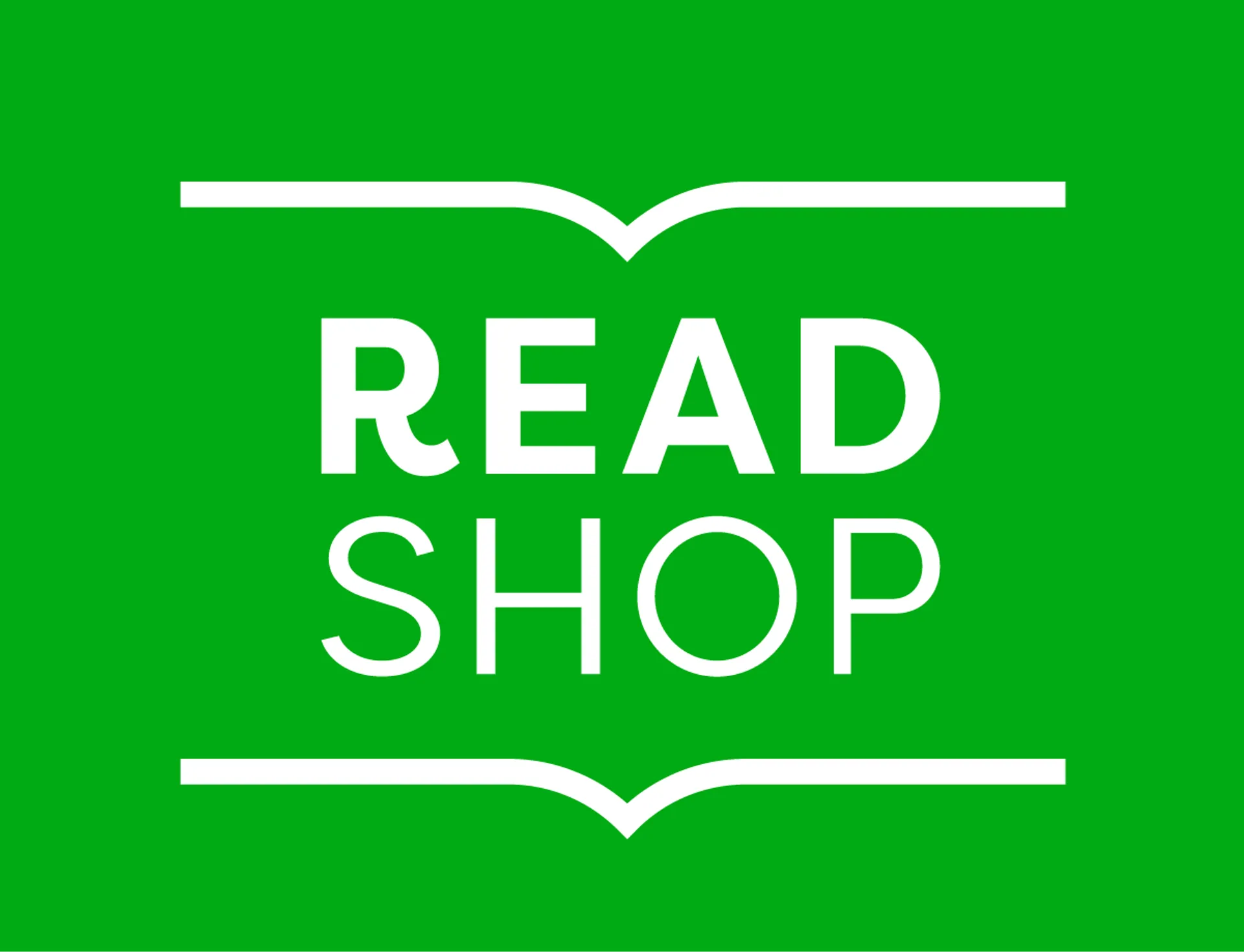 The Read Shop logo in de folder van deze week