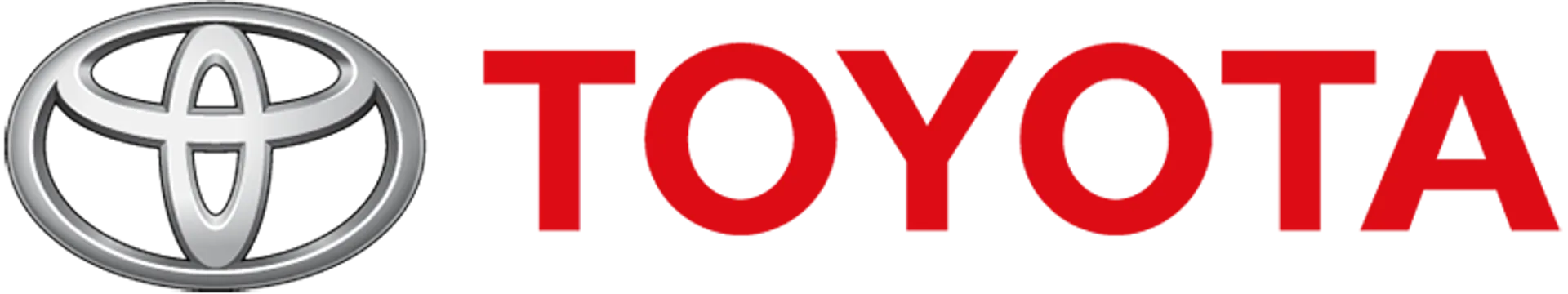 TOYOTA logo of current flyer