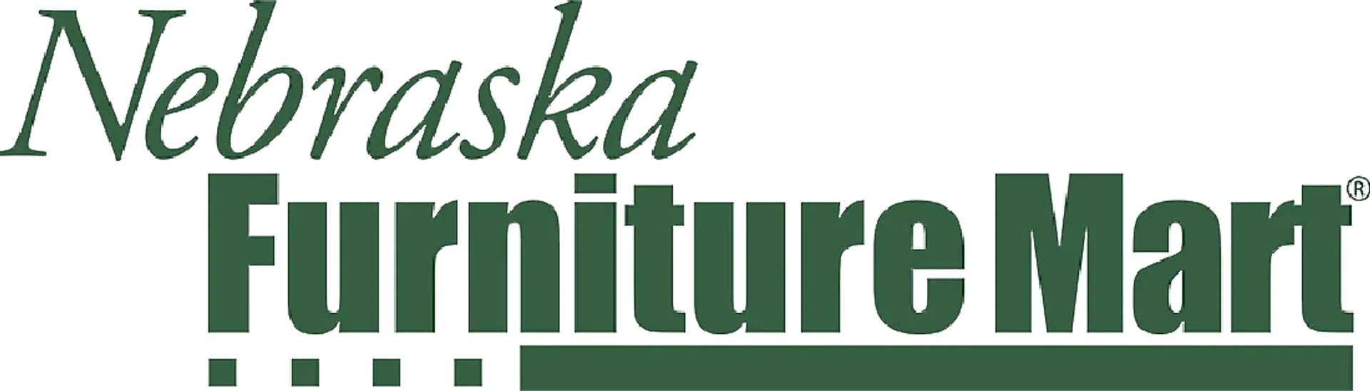 NEBRASKA FURNITURE MART logo. Current weekly ad