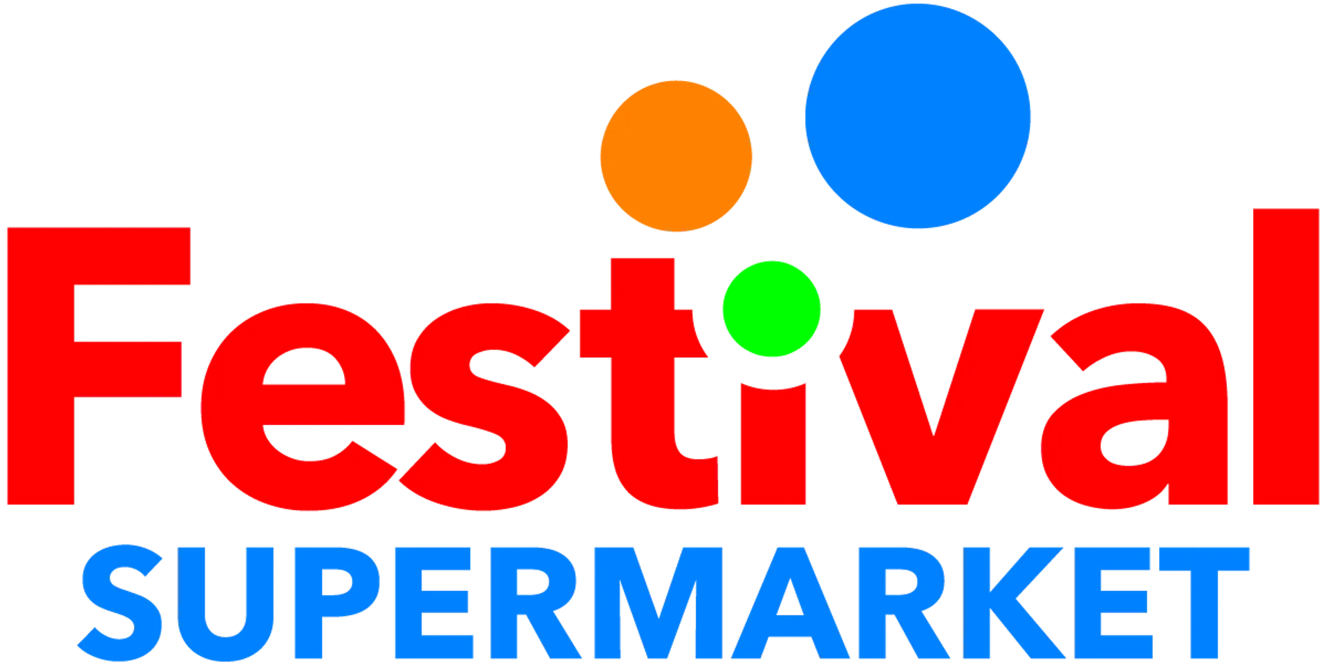 FESTIVAL SUPERMARKETS logo de catálogo