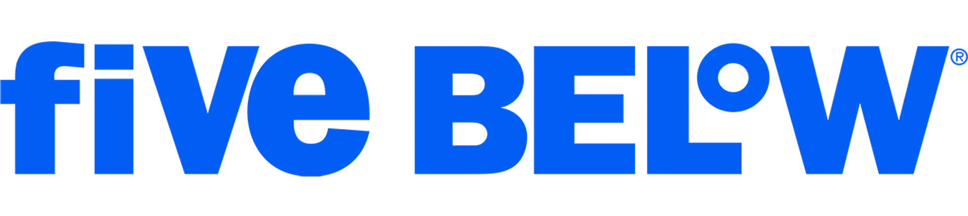 FIVE BELOW logo de catálogo