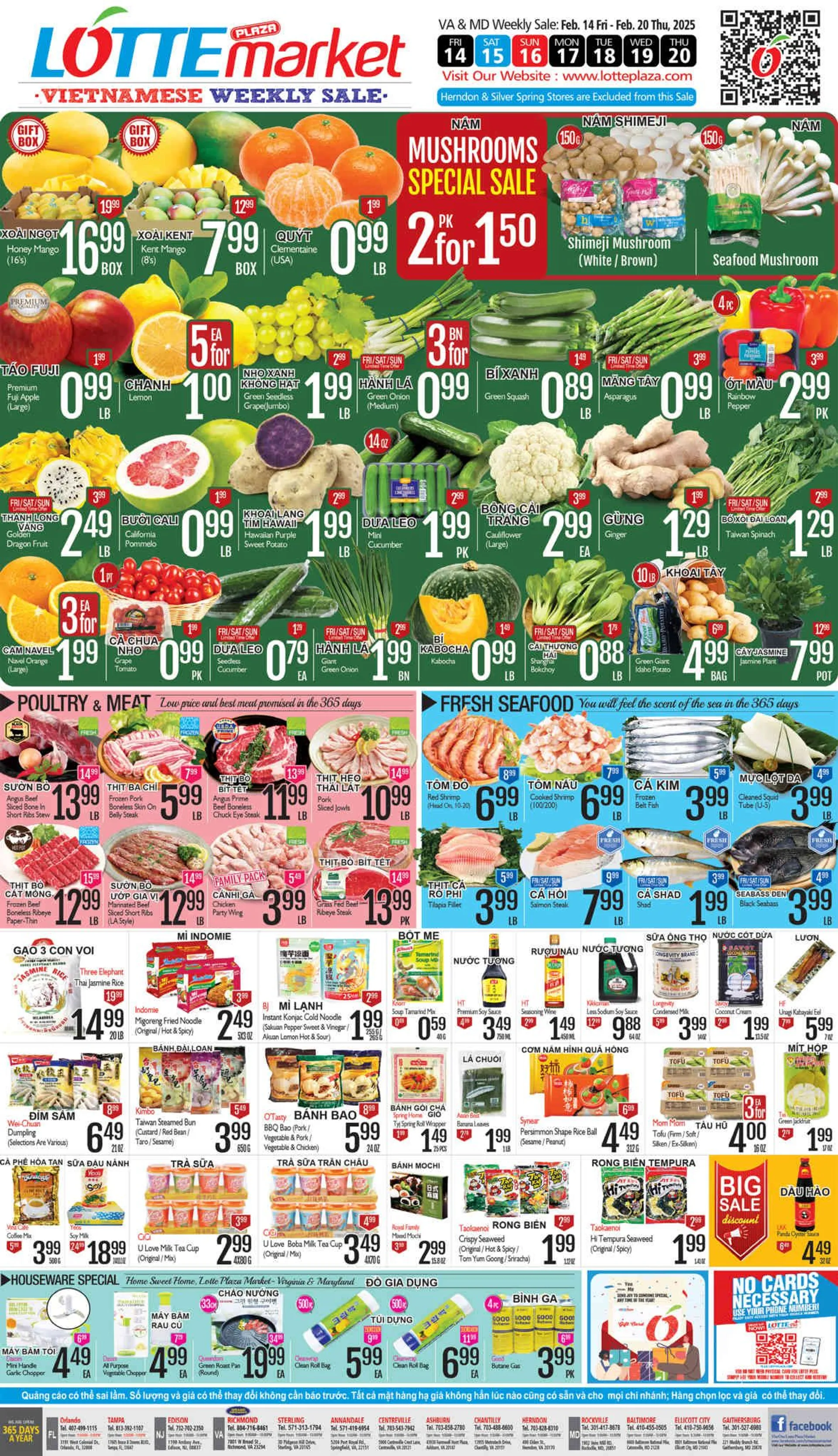 Weekly ad Lotte Plaza Market Deals from February 18 to February 20 2025 - Page 