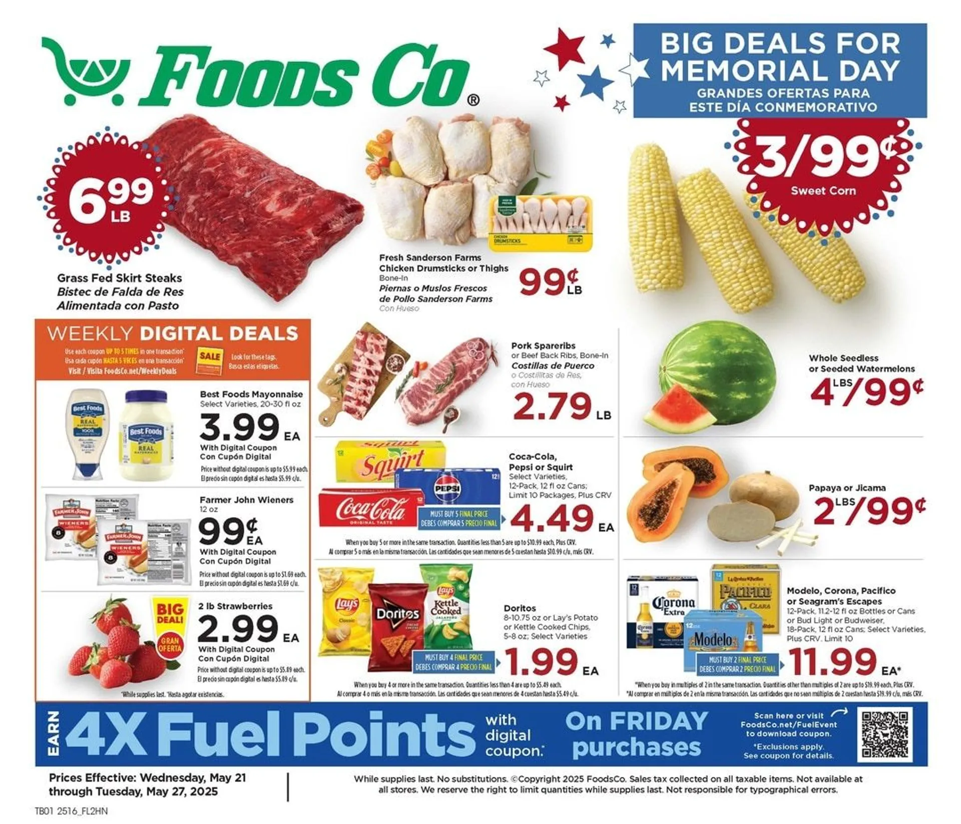 Weekly ad Foods Co Sales from May 21 to May 27 2025 - Page 