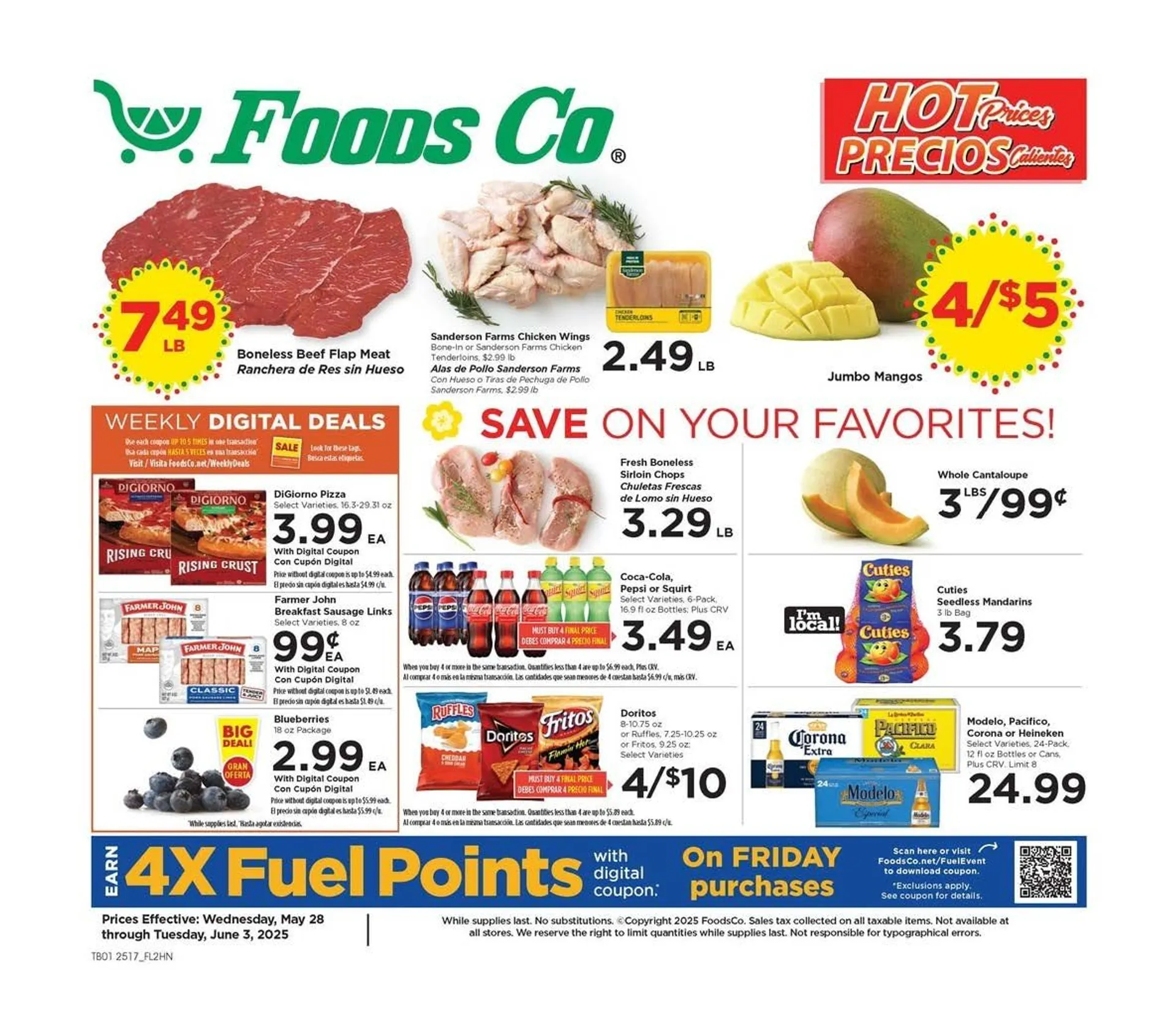 Weekly ad Foods Co. weekly ads from May 28 to June 3 2025 - Page 1