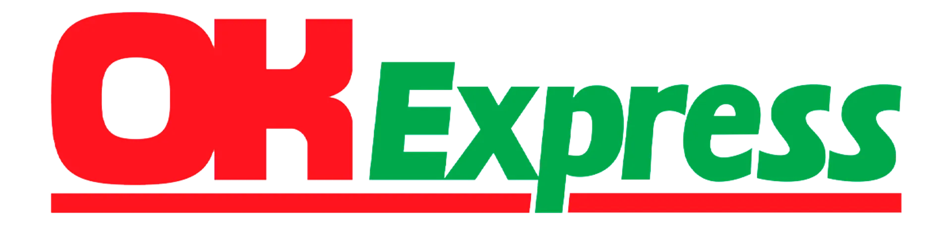 OK EXPRESS logo. Current catalogue