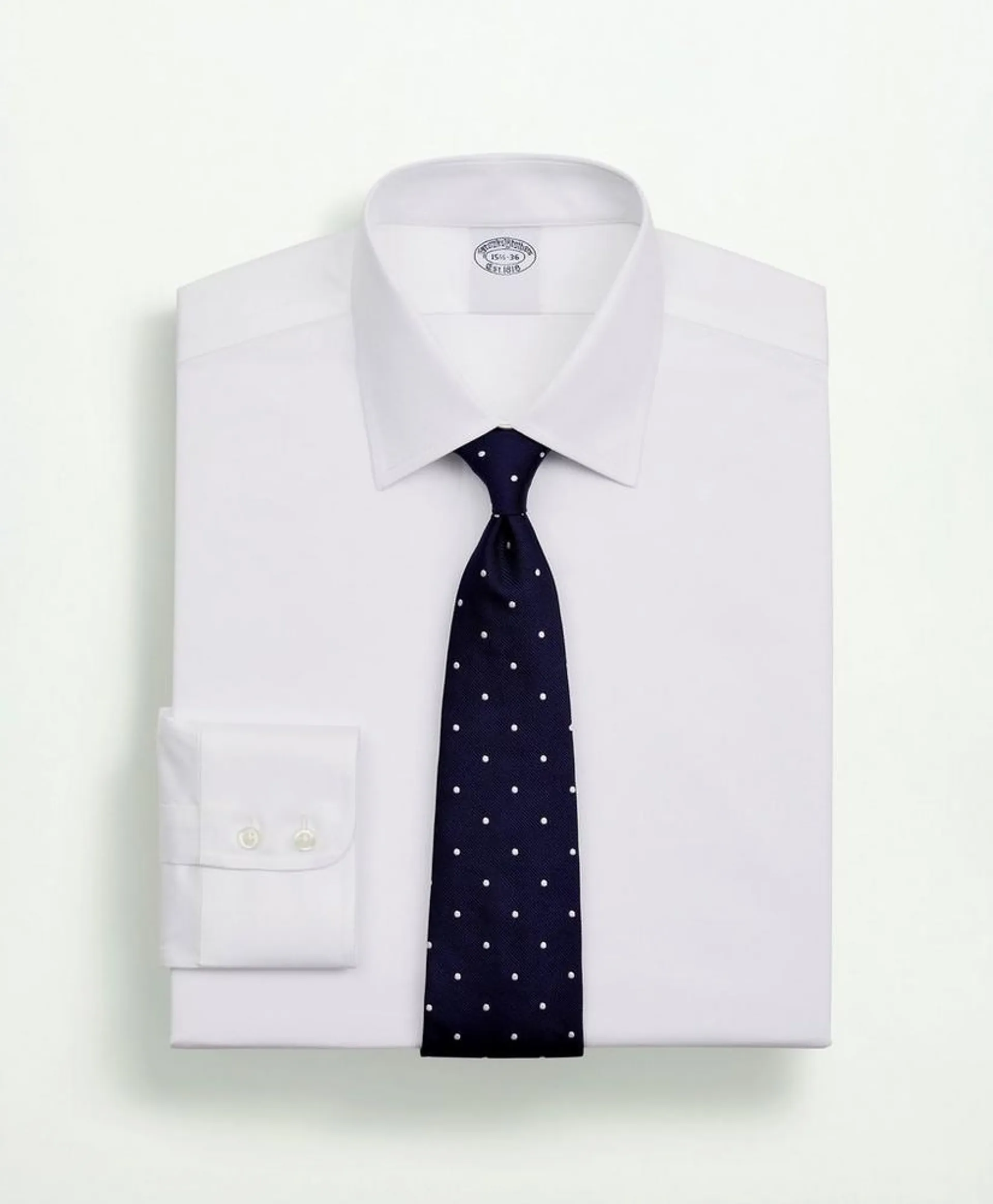 Cotton Non-Iron Twill Ainsley Collar Dress Shirt