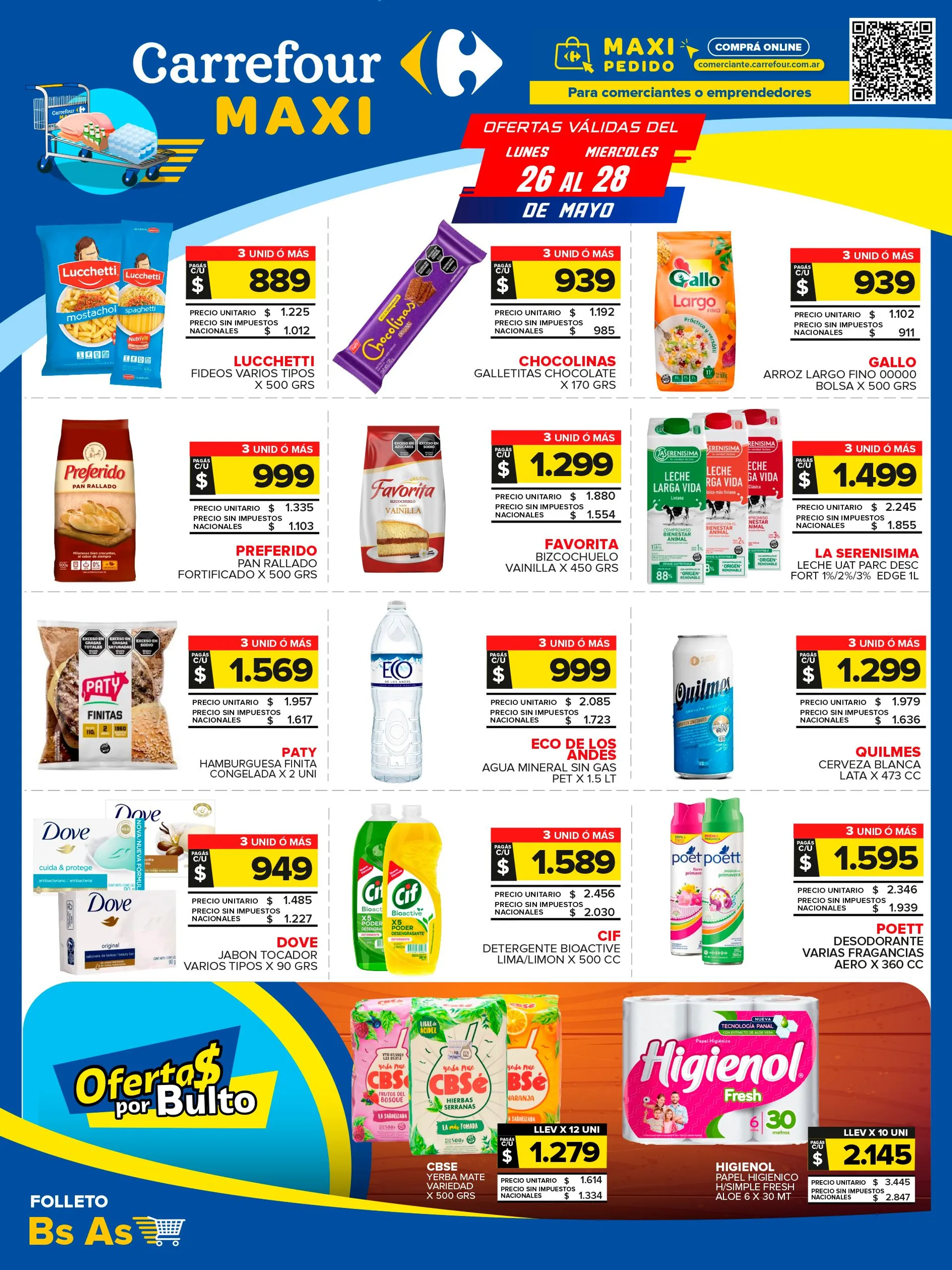 Ofertas de Ofertas Carrefour Maxi  26 de mayo al 28 de mayo 2025 - Página  del catálogo