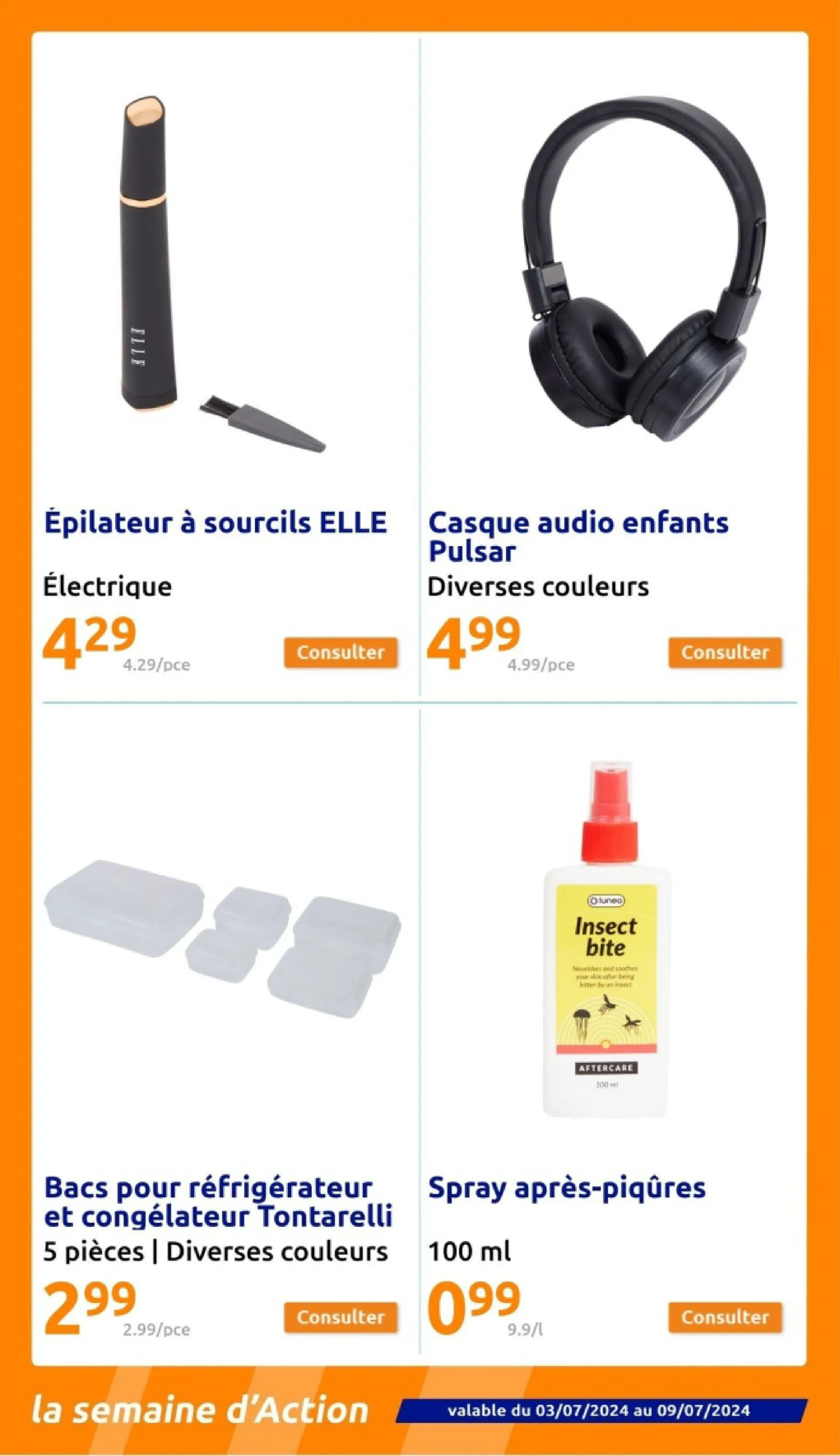 PROMOS DE ACTION du 3 juillet au 9 juillet 2024 - Catalogue page 3