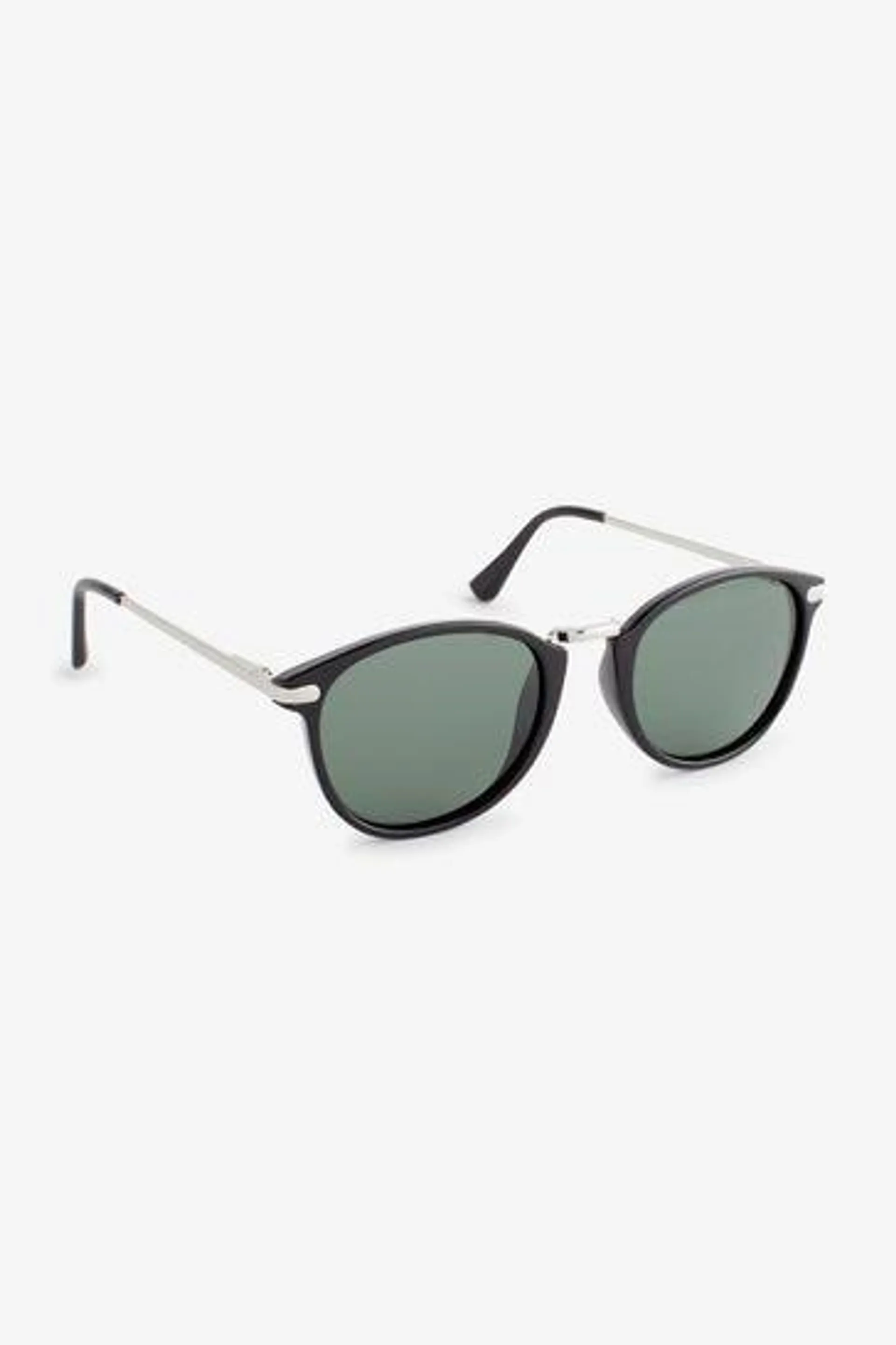 Round Polarised Sunglasses
