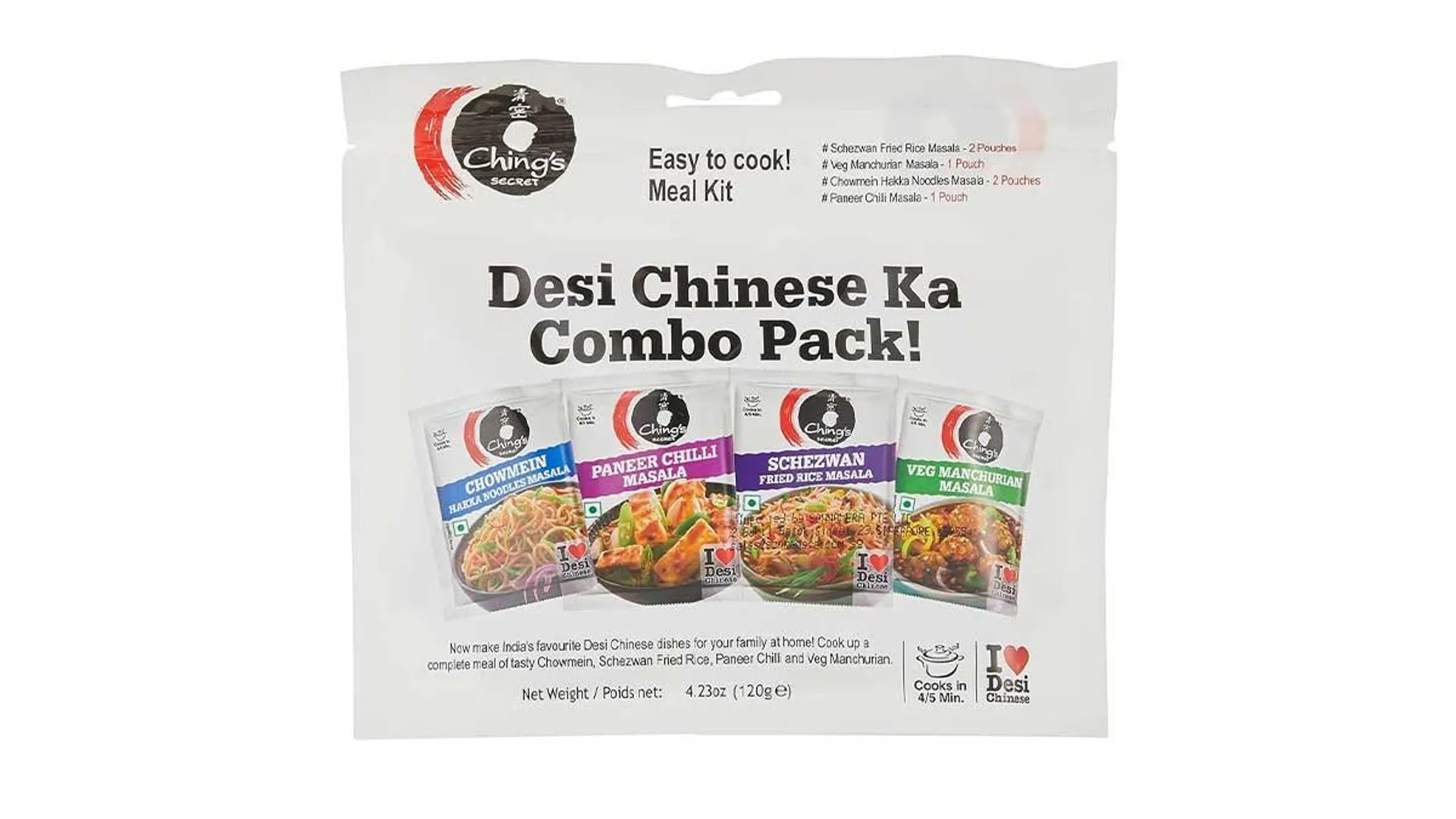 CHINGS DESI CHINESE KA COMBO PACK 6X20GM