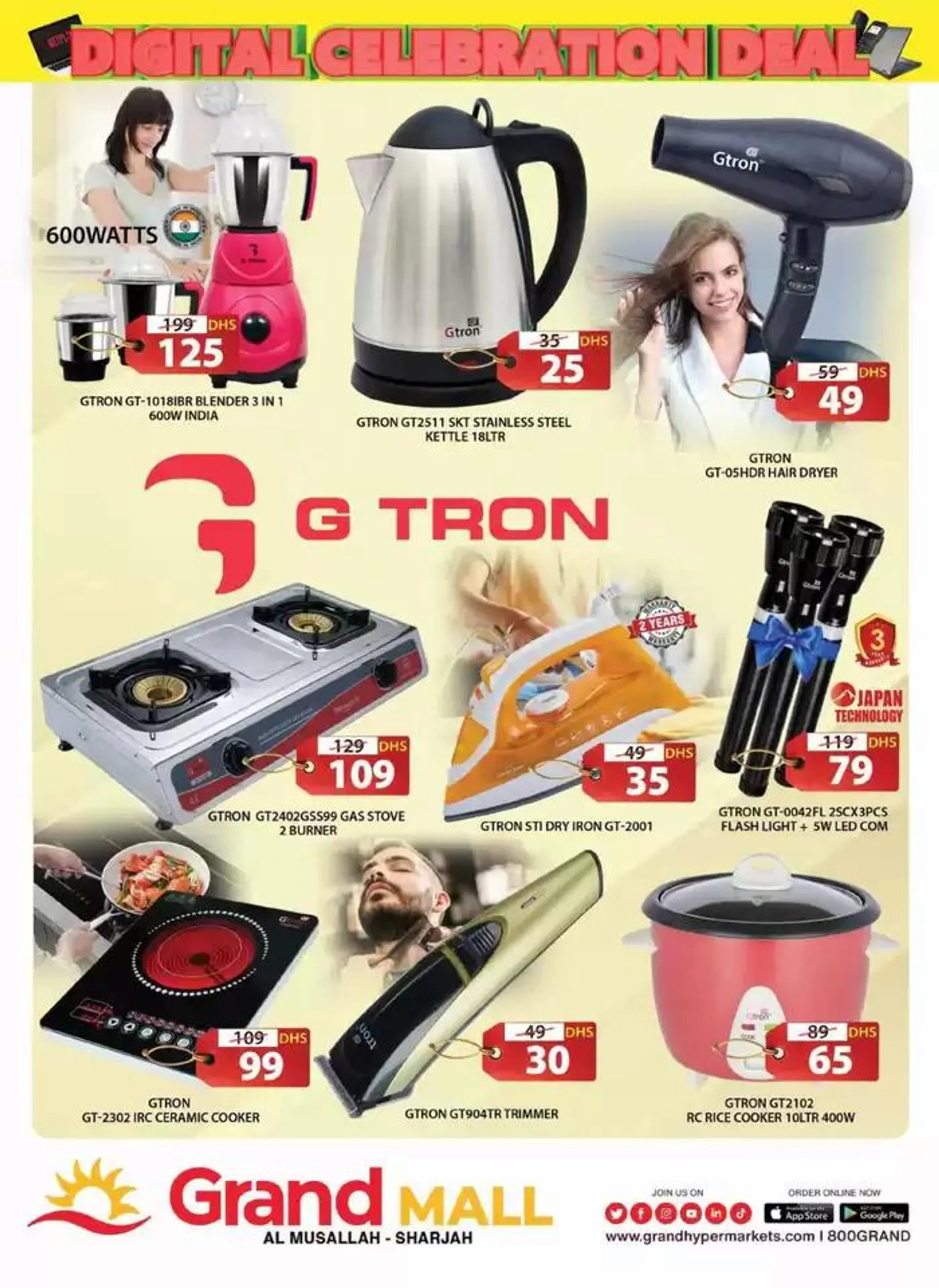 Digital Celebration Deal - Grand Mall Sharjah from 25 October to 30 October 2024 - Offers page 6