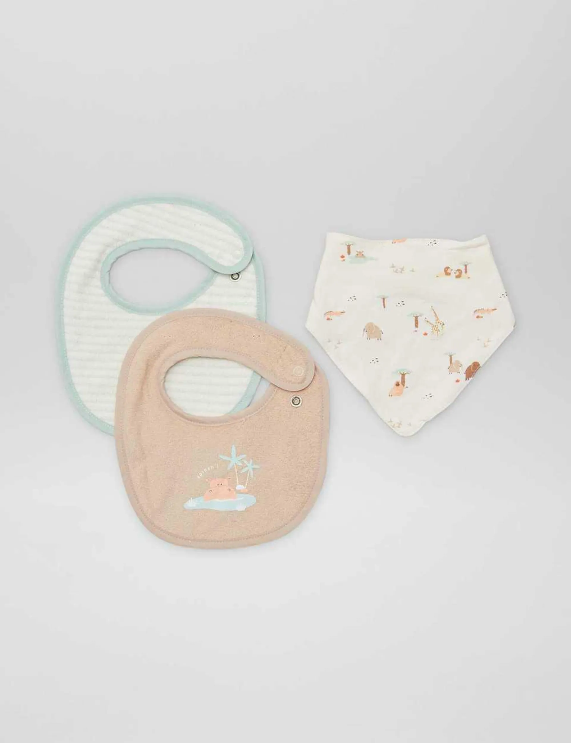 Pack of 3 bibs