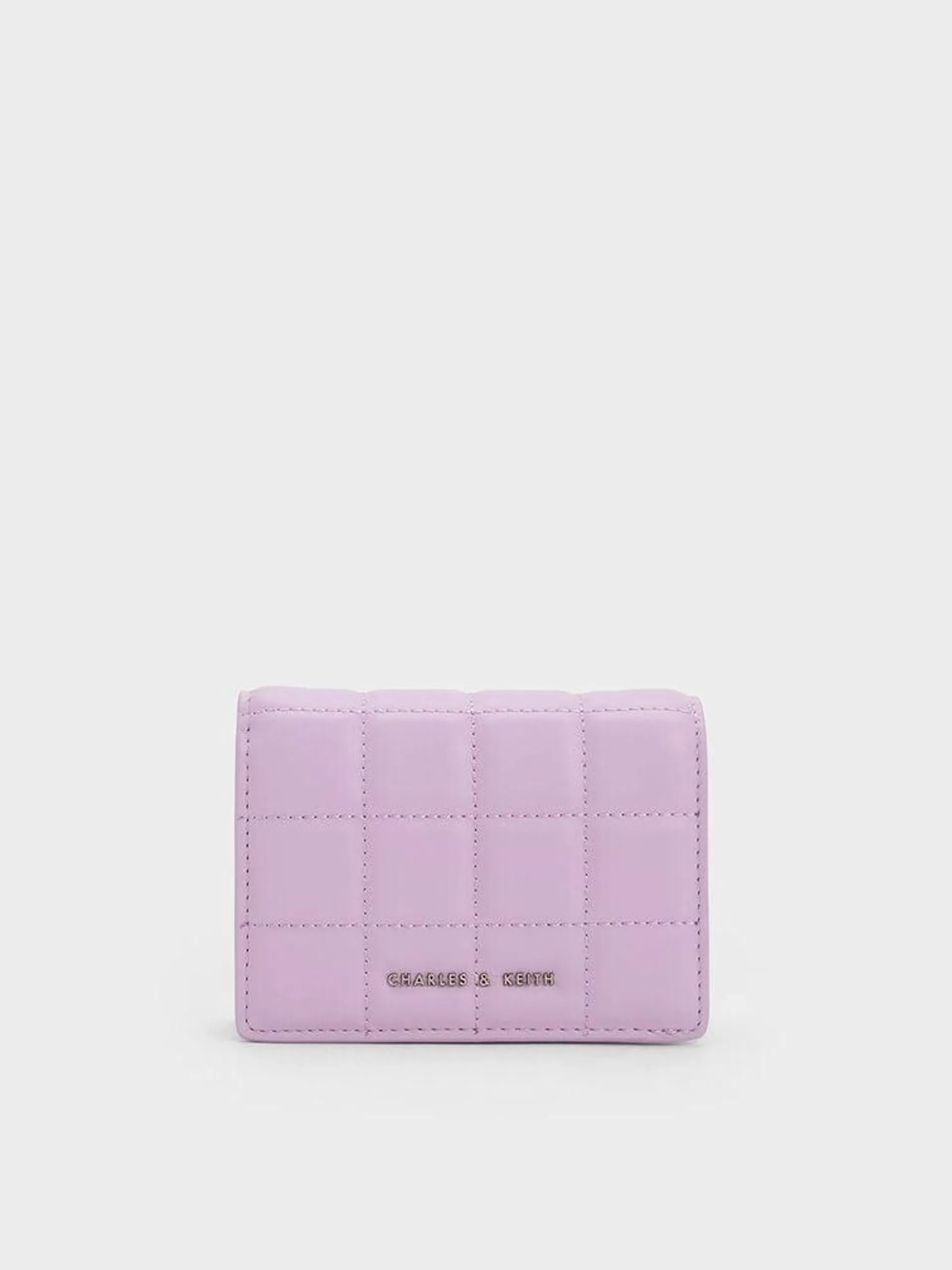 Quilted Mini Short Wallet