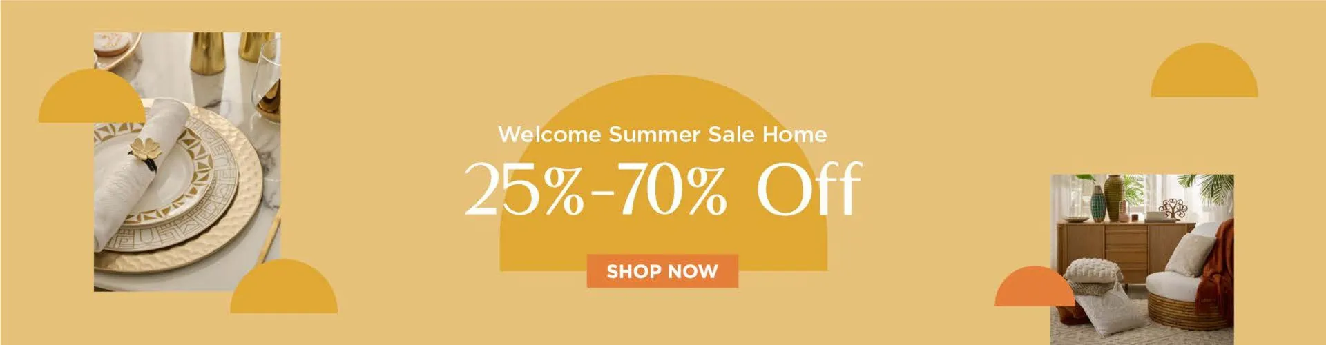 Summer Sale Home! 25-70% Off - 1