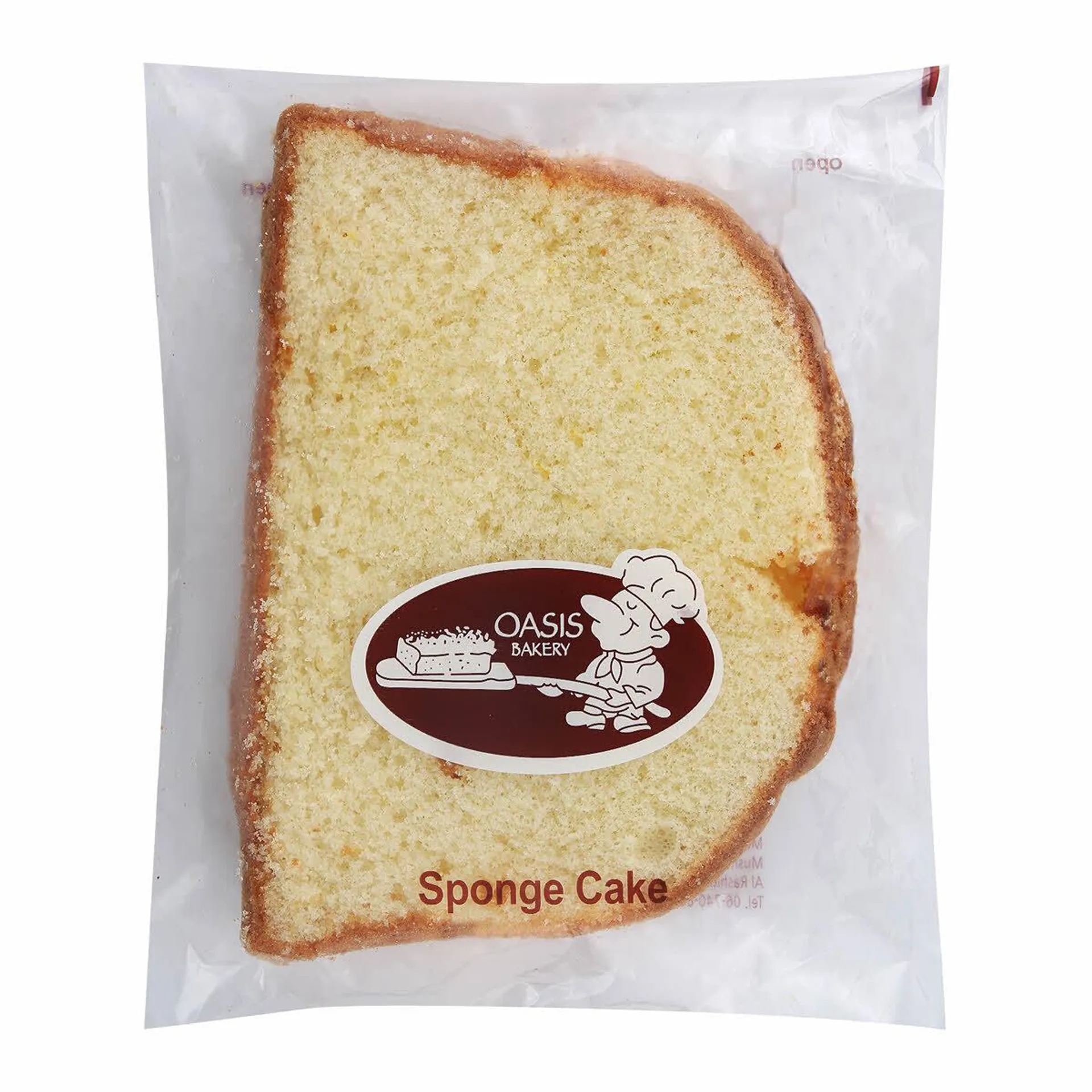 W Sponge Cake Slice