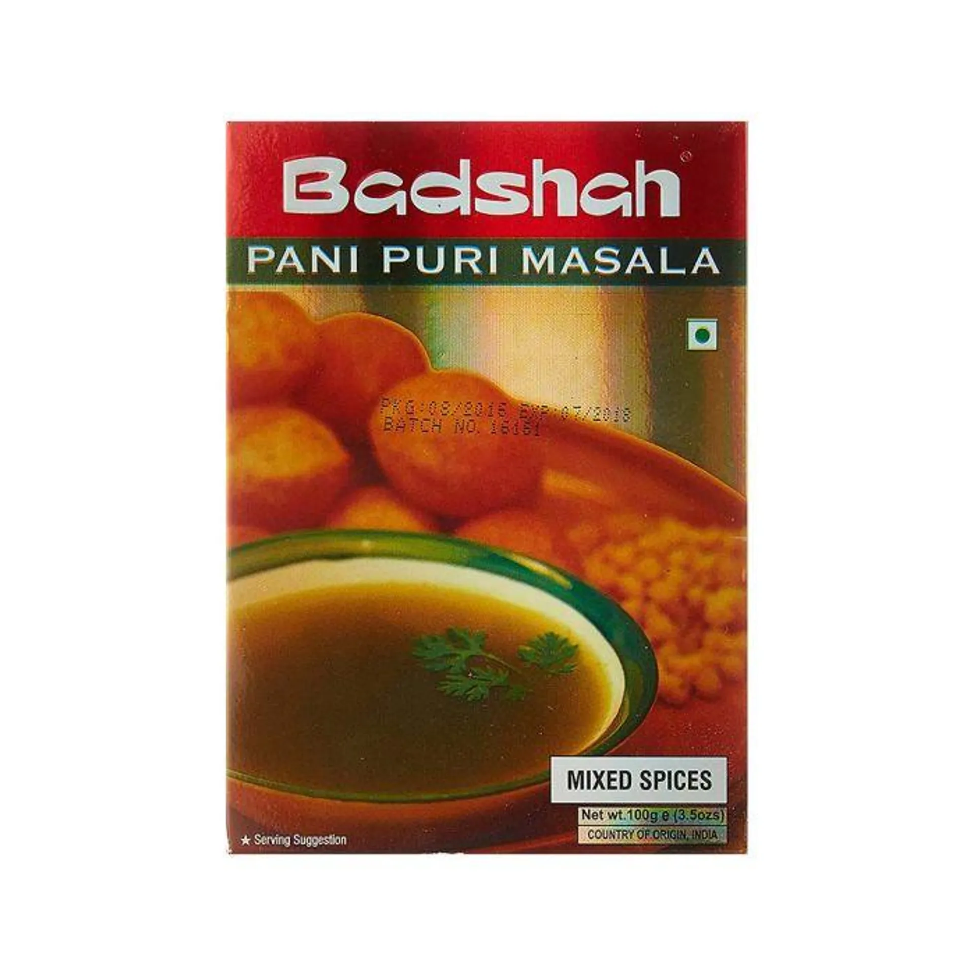 BADSHAH PANI PURI MASALA 100G