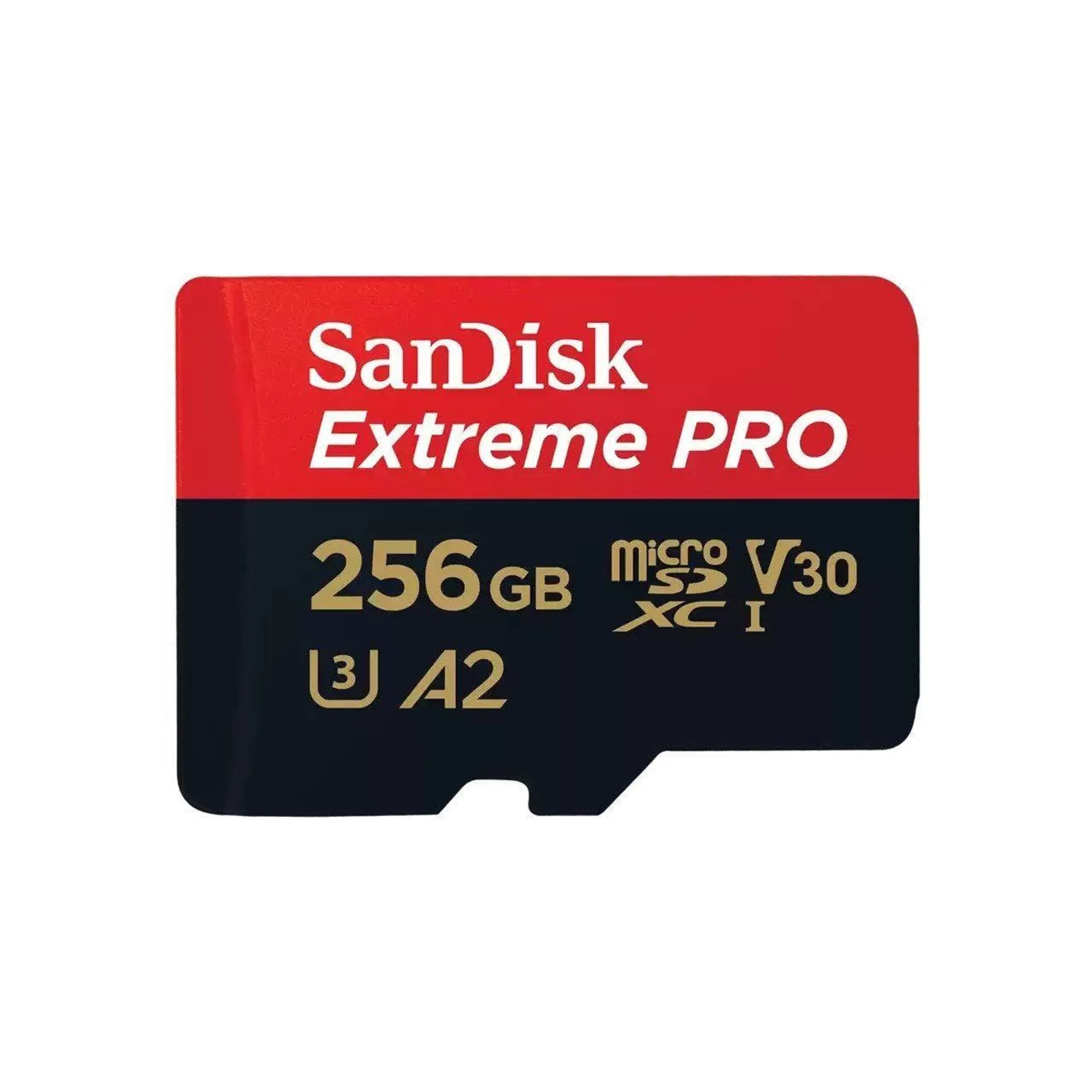 SanDisk Extreme Pro microSD UHS I Card 256GB for 4K Video on Smartphones, Action Cams & Drones 200MB/s Read, 140MB/s Write, Lifetime Warranty