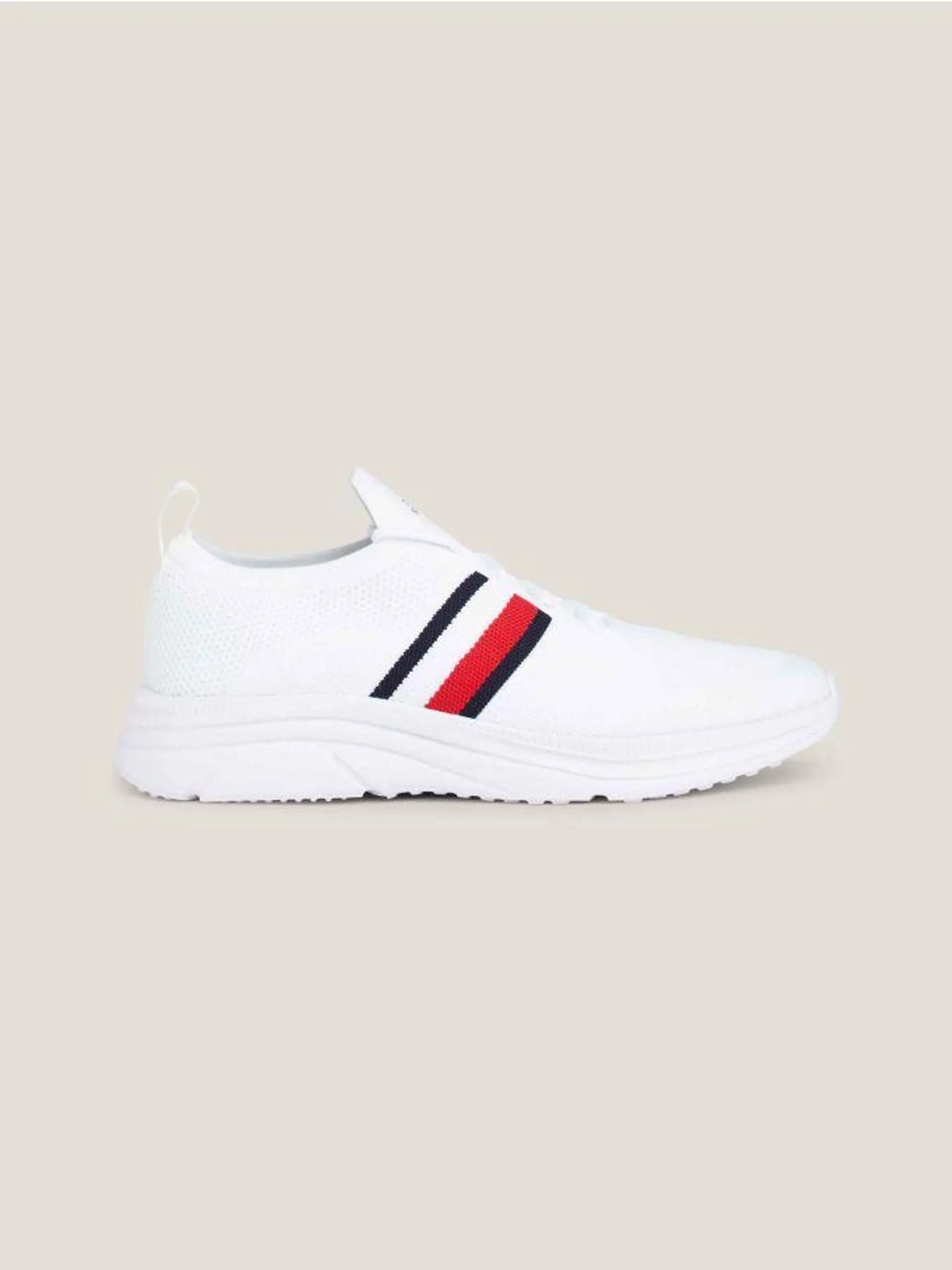 TH Modern Essential Knit Stripe Runner Trainers