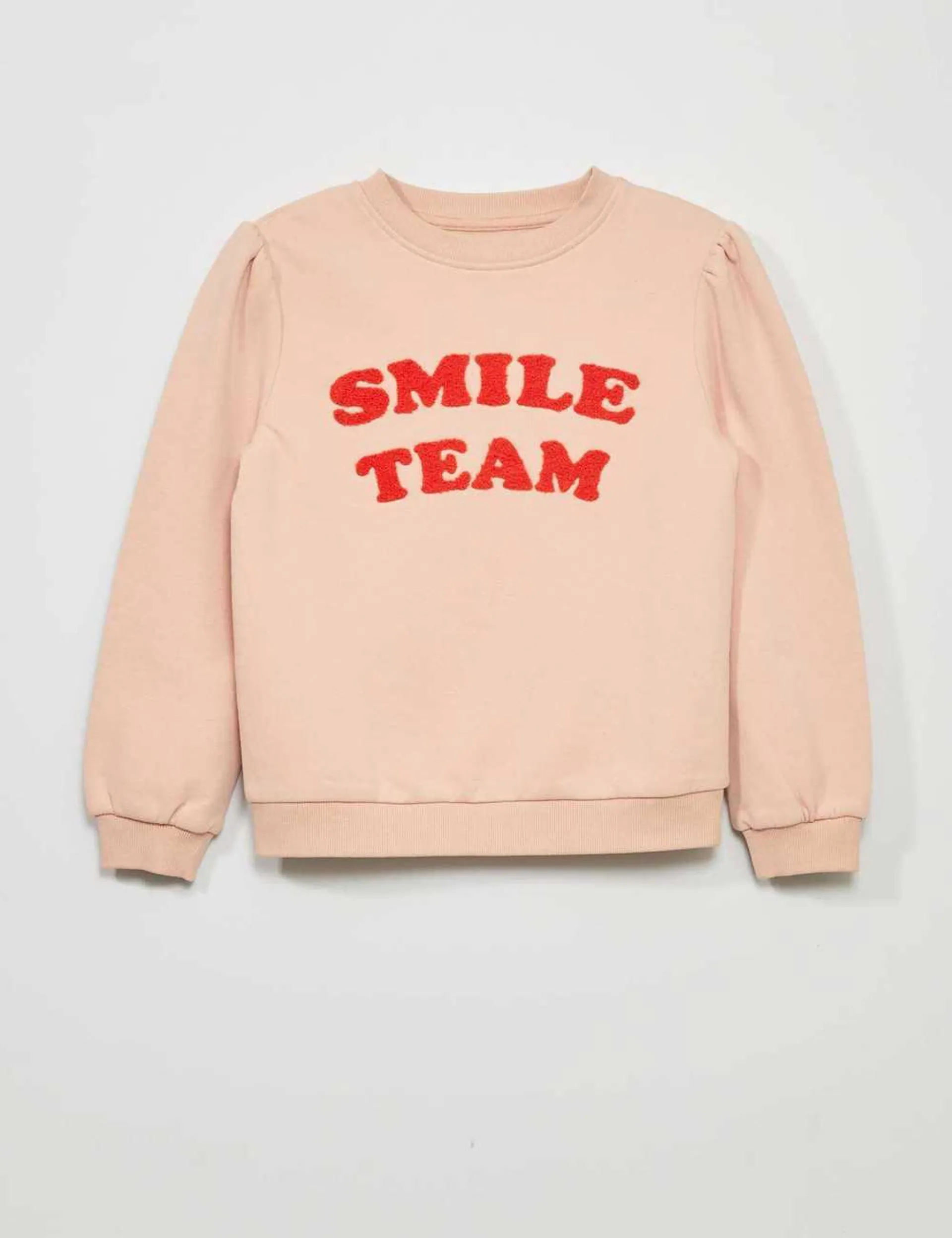 'Smile Team' sweatshirt