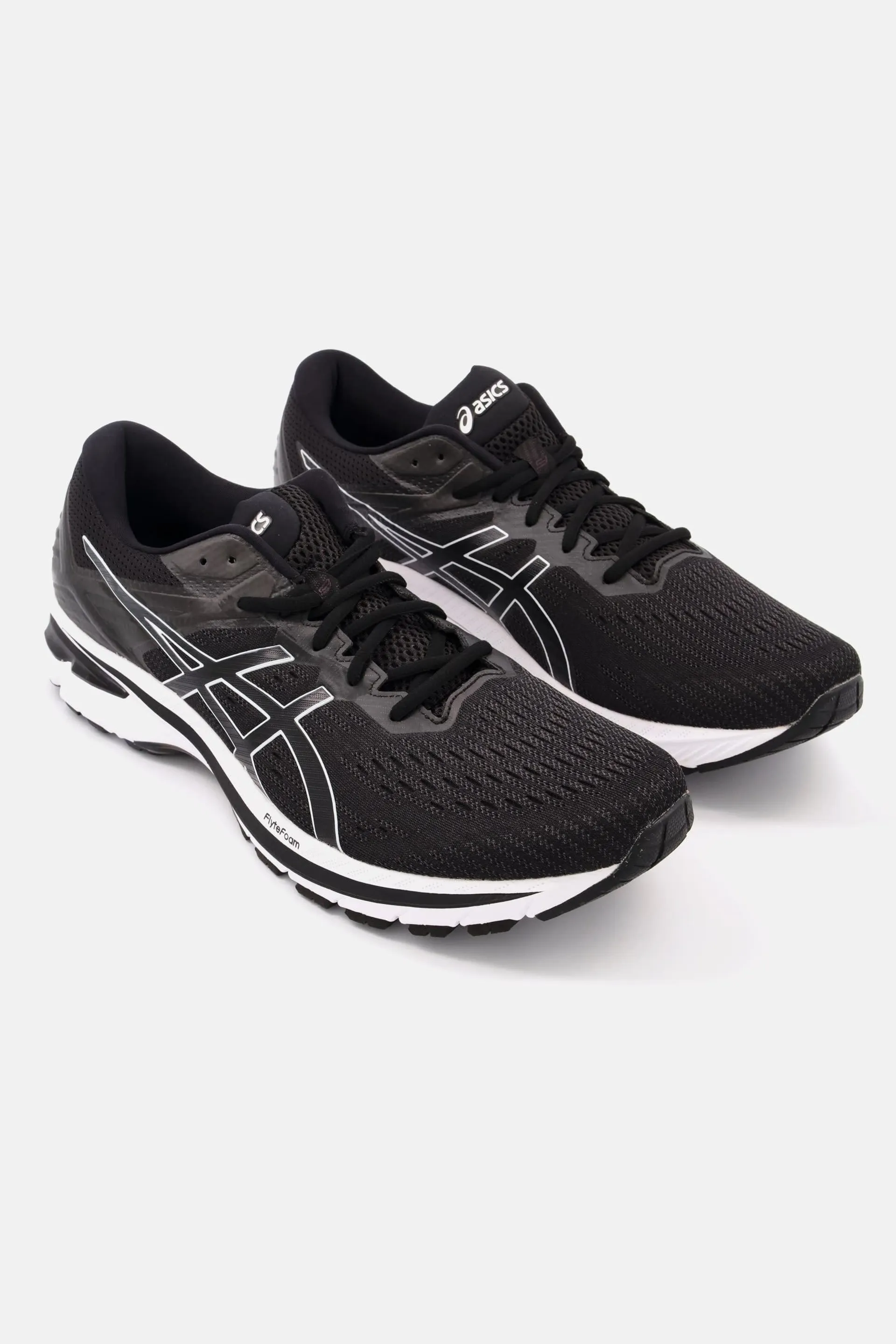 Men GT-2000 9 Lace Up Sport Shoes, Black/White