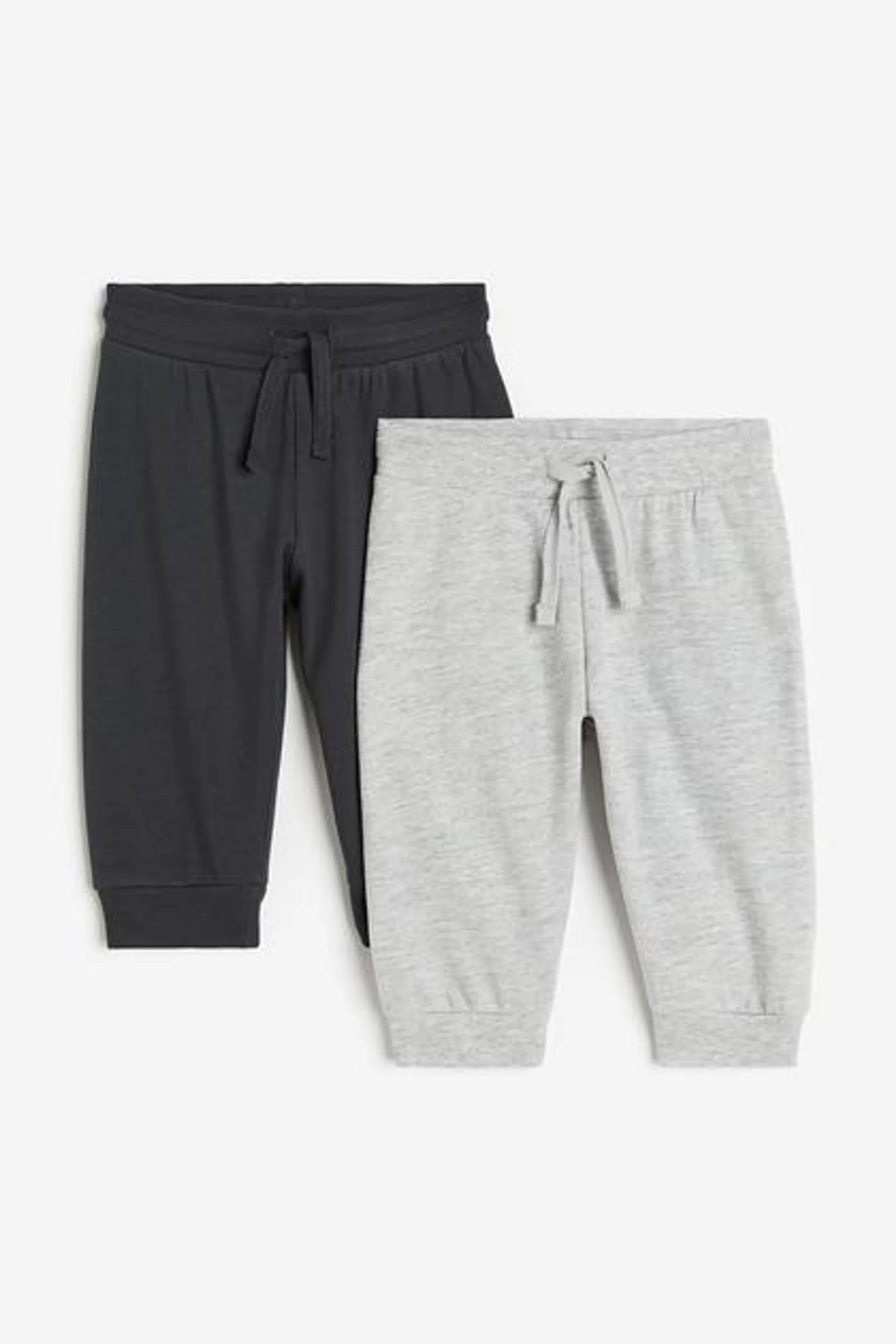 2-pack cotton joggers