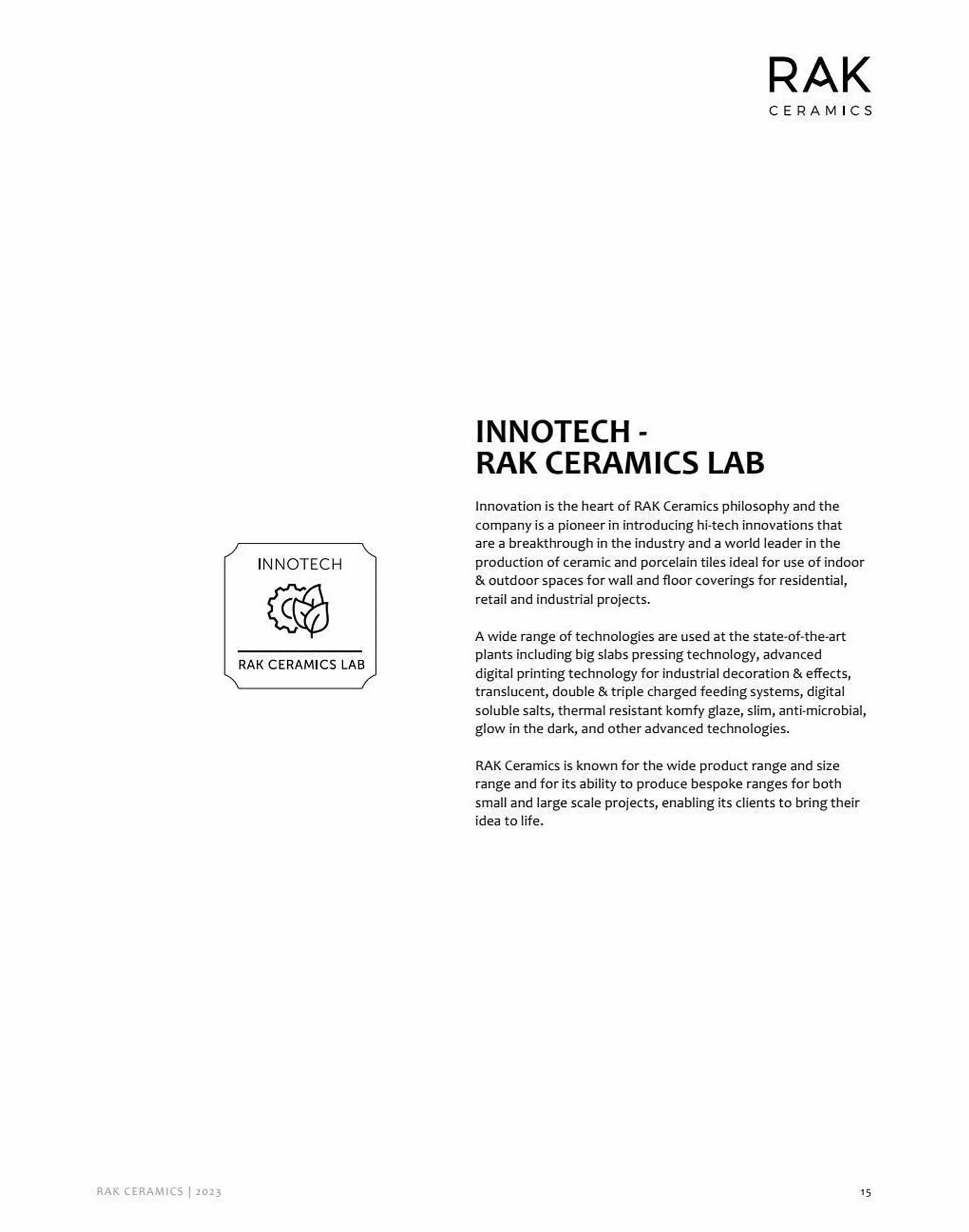Rak Ceramics catalogue from 20 October to 31 December 2023 - Offers page 17