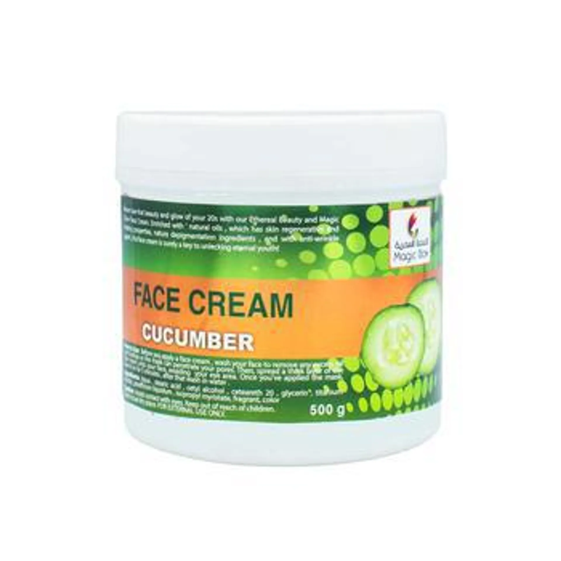MAGIC GLOW Face Cream 500g - CUCUMBER