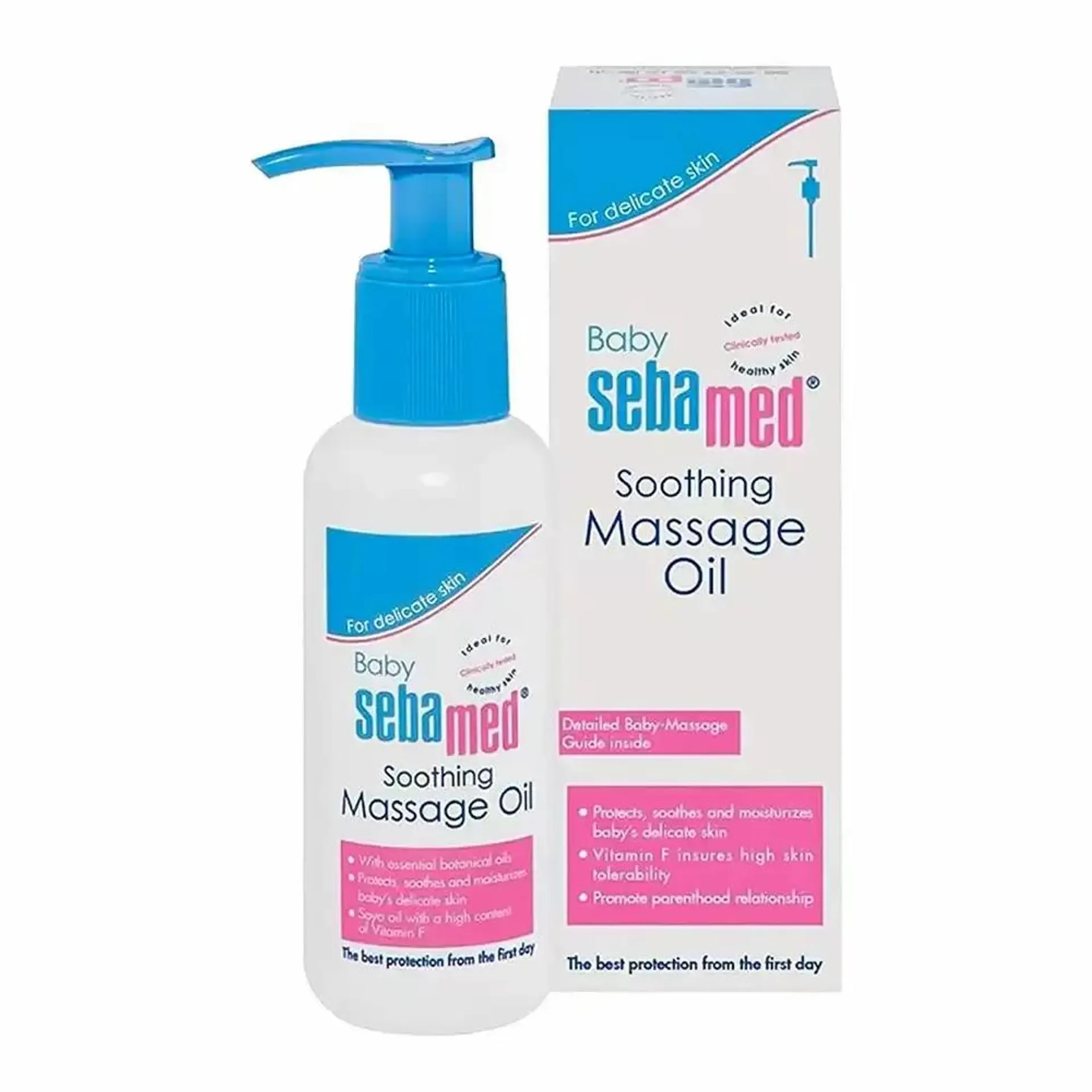 Sebamed Baby Massage Oil For Delicate Skin with Natural Oils- 150ml