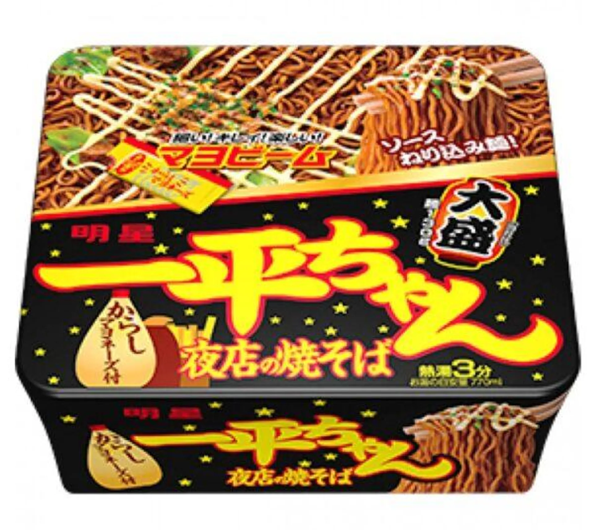 Instant Cup Noodle – Ippeichan Yomise Yakisoba Big- 175g