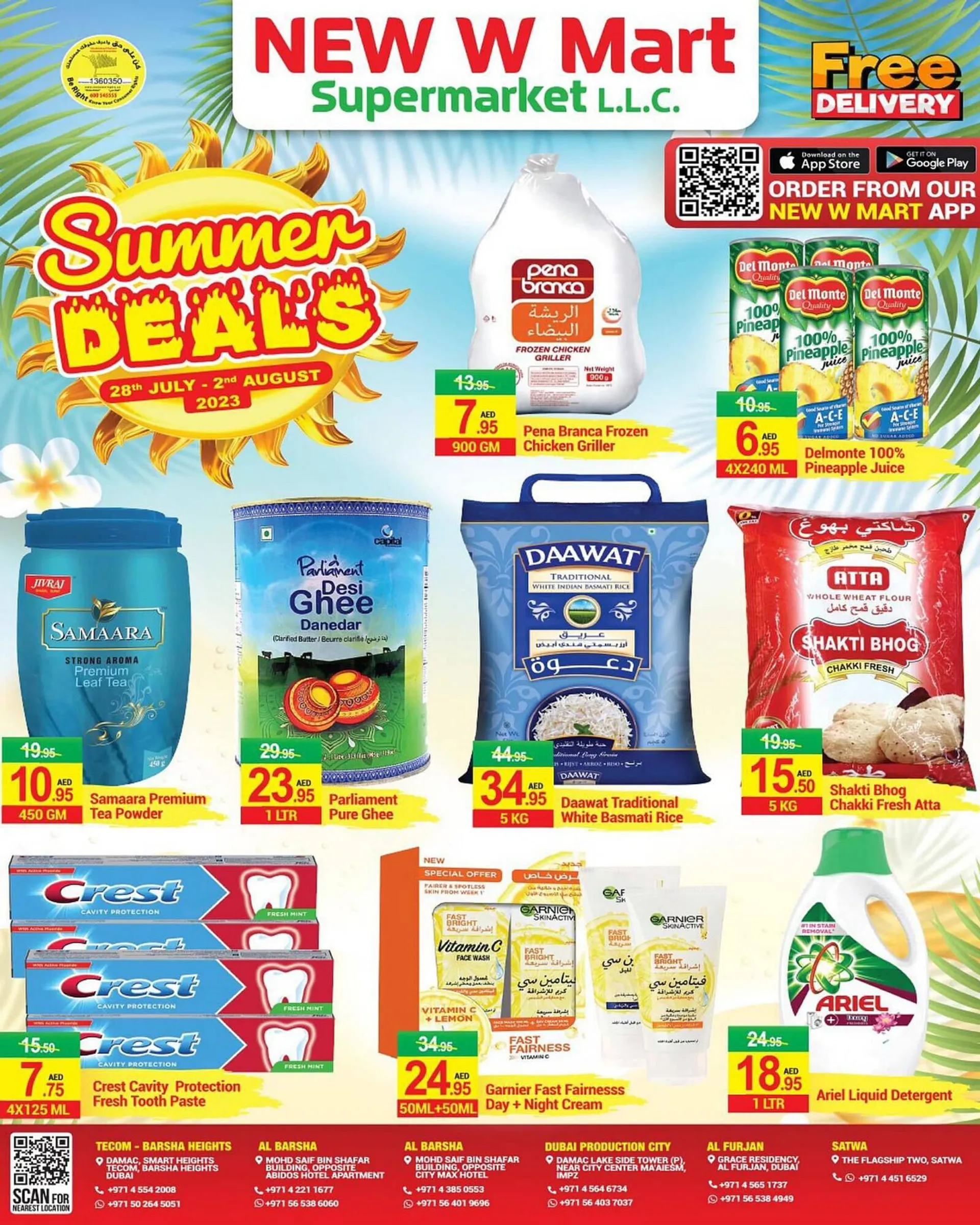 New W Mart catalogue from 28 July to 2 August 2023 - Offers page 1