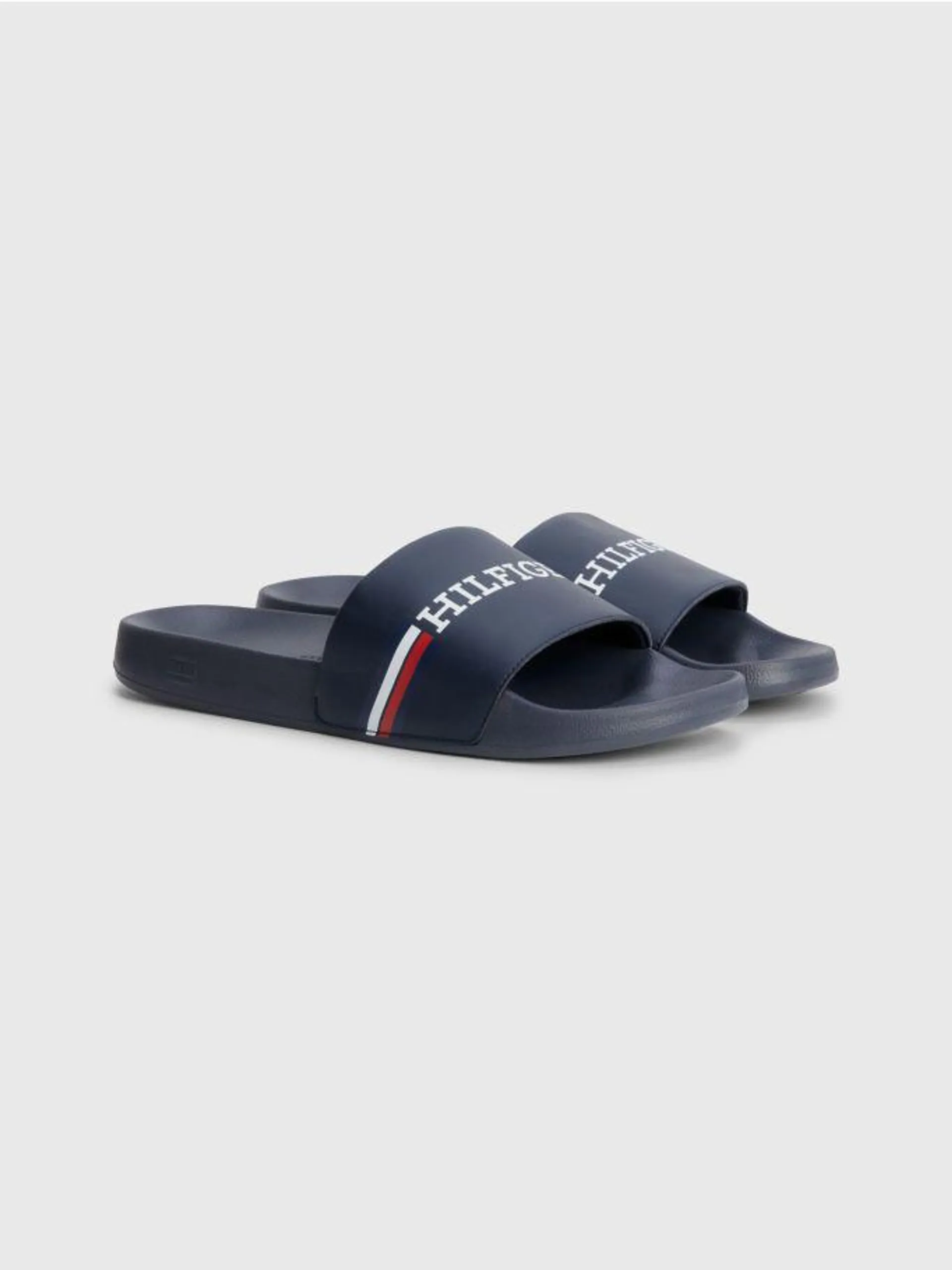Signature Logo Pool Slides