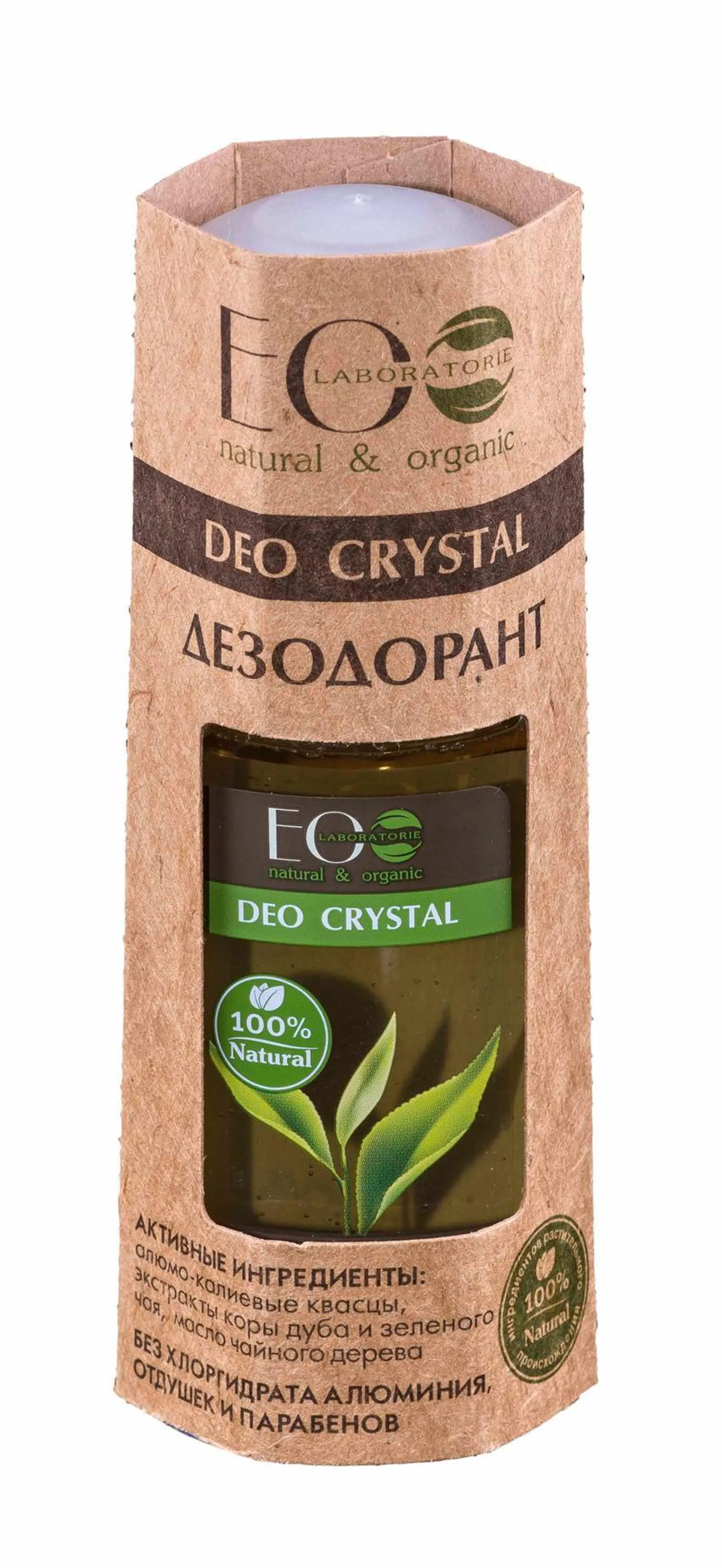 EO Laboratorie Organic Oak Bark & Green Tea Deodorant: Natural